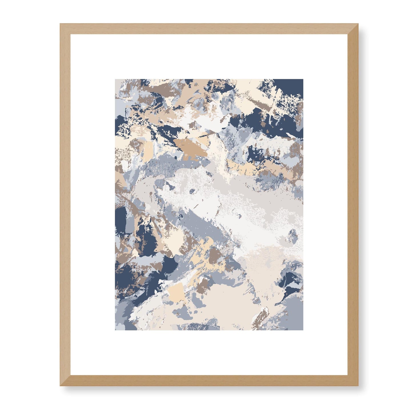 Framed Graphic Art Print, White Mat - 13x16, 16x20, 22x28 inches | FPV-1160-7689, Prints, Graphic art, Natural Frame, 33 x 41 cm ,13 x 16 inches