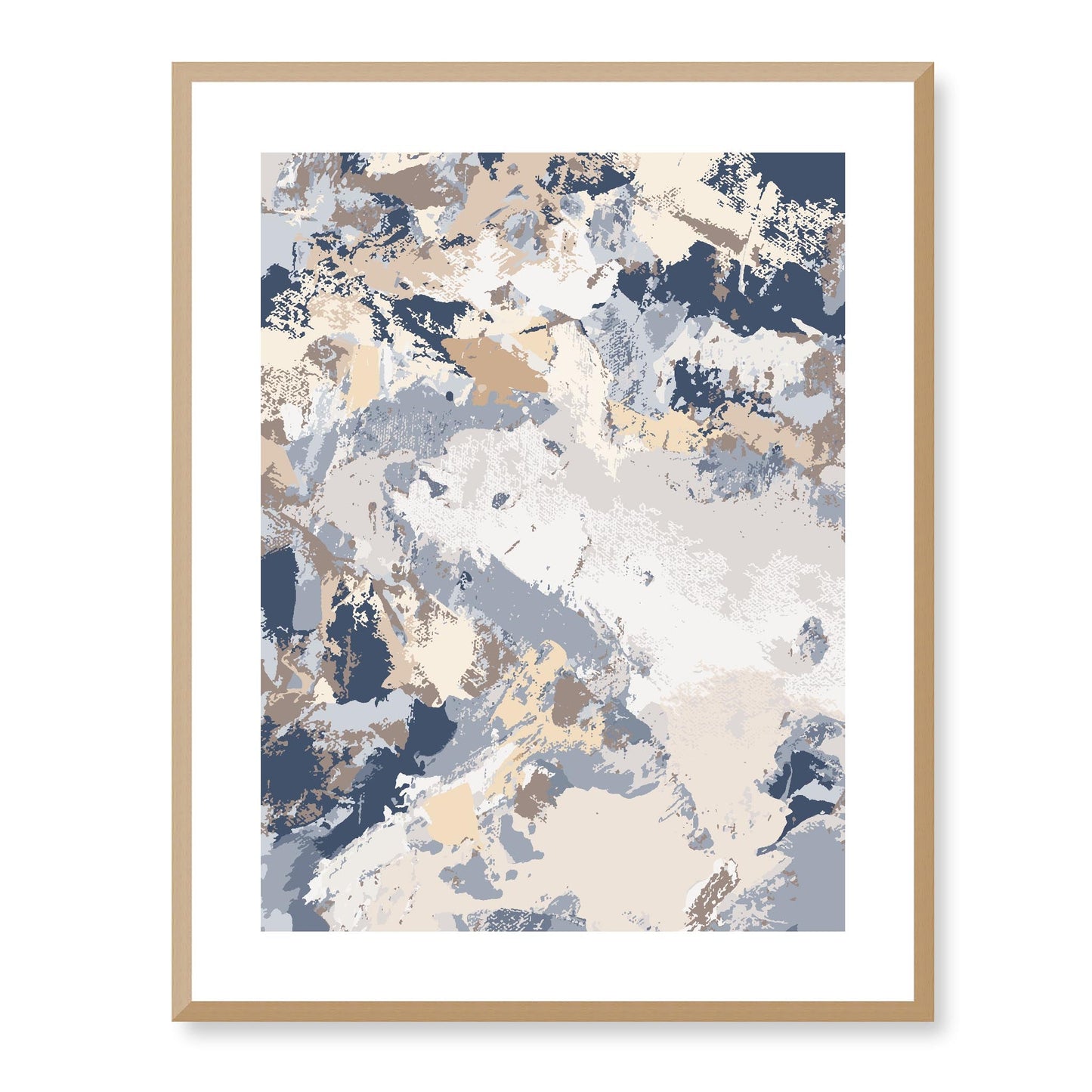 Framed Graphic Art Print, White Mat - 13x16, 16x20, 22x28 inches | FPV-1160-7689, Prints, Graphic art, Natural Frame, 56 x 71 cm ,22 x 28 inches