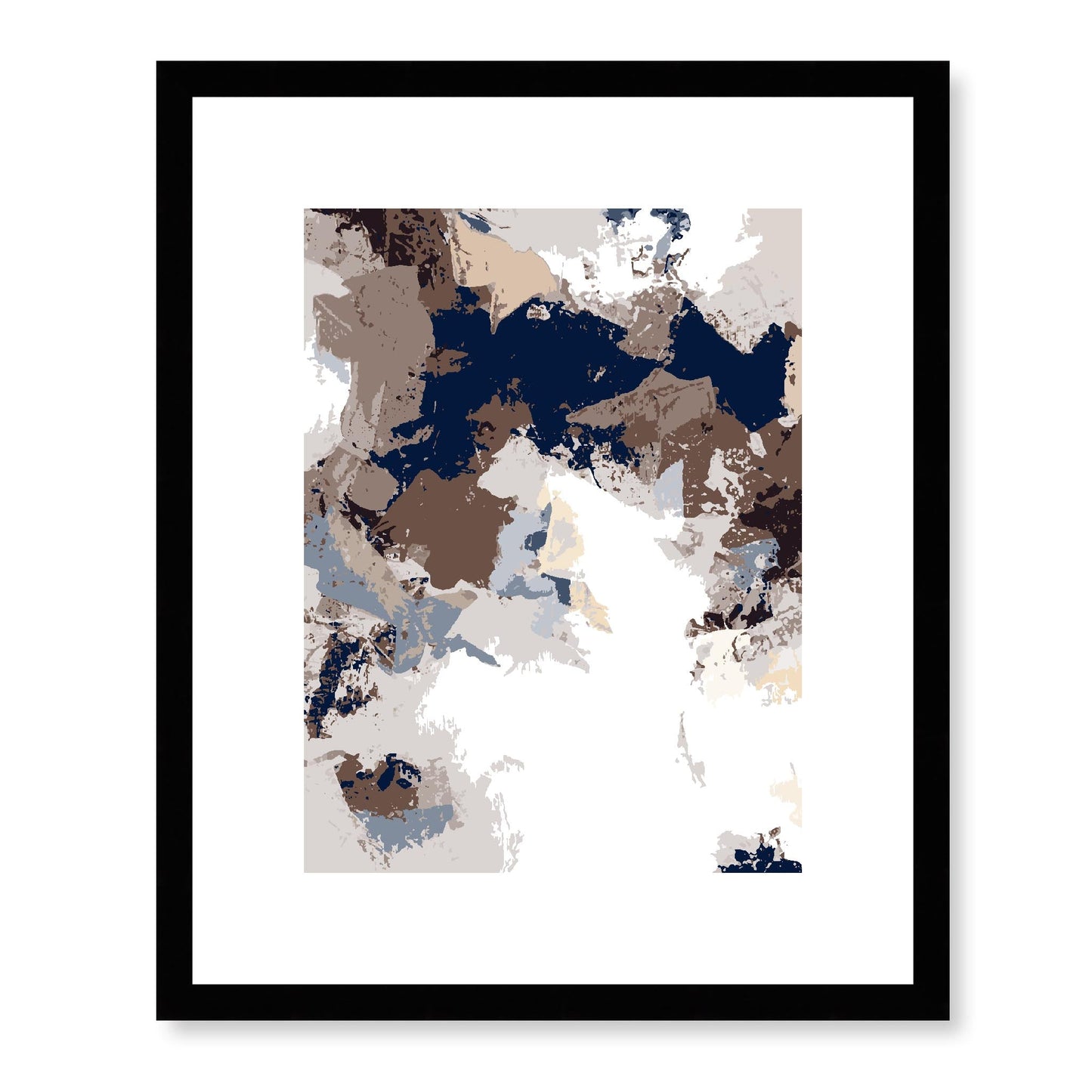 Framed Graphic Art Print, White Mat - 13x16, 16x20, 22x28 inches | FPV-1160-7692, Prints, Graphic art, Black Frame, 33 x 41 cm ,13 x 16 inches