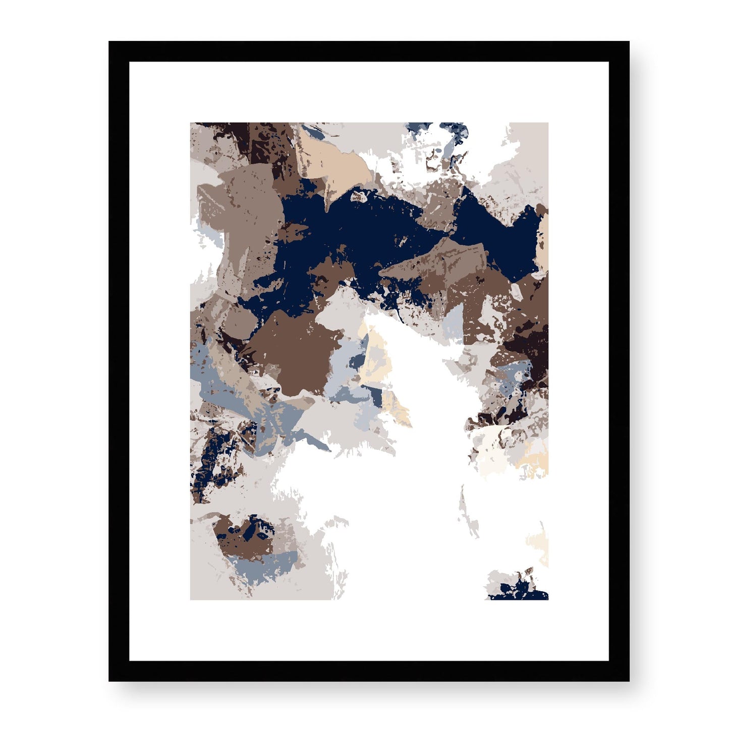 Framed Graphic Art Print, White Mat - 13x16, 16x20, 22x28 inches | FPV-1160-7692, Prints, Graphic art, Black Frame, 41 x 51 cm ,16 x 20 inches