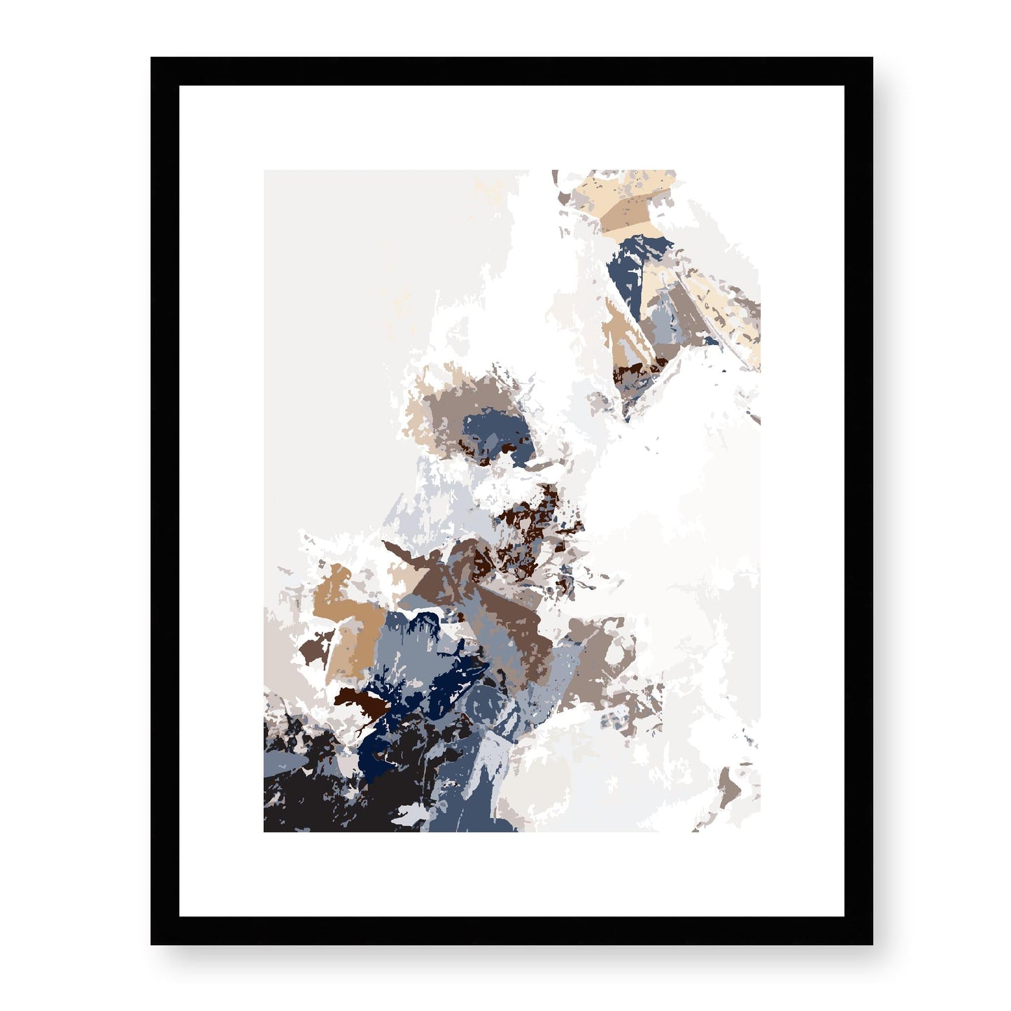 Framed Graphic Art Print, White Mat - 13x16, 16x20, 22x28 inches | FPV-1160-7694, Prints, Graphic art, Black Frame, 41 x 51 cm ,16 x 20 inches