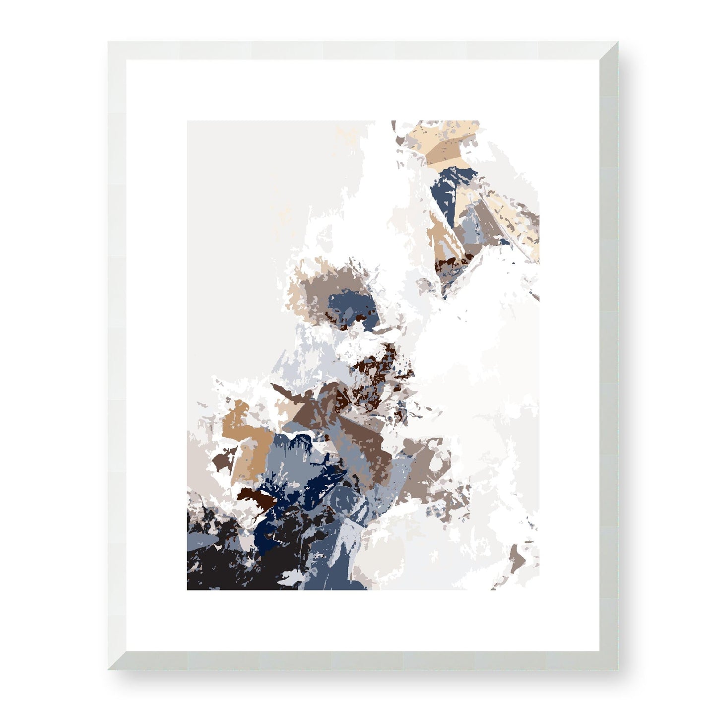 Framed Graphic Art Print, White Mat - 13x16, 16x20, 22x28 inches | FPV-1160-7694, Prints, Graphic art, White Frame, 41 x 51 cm ,16 x 20 inches