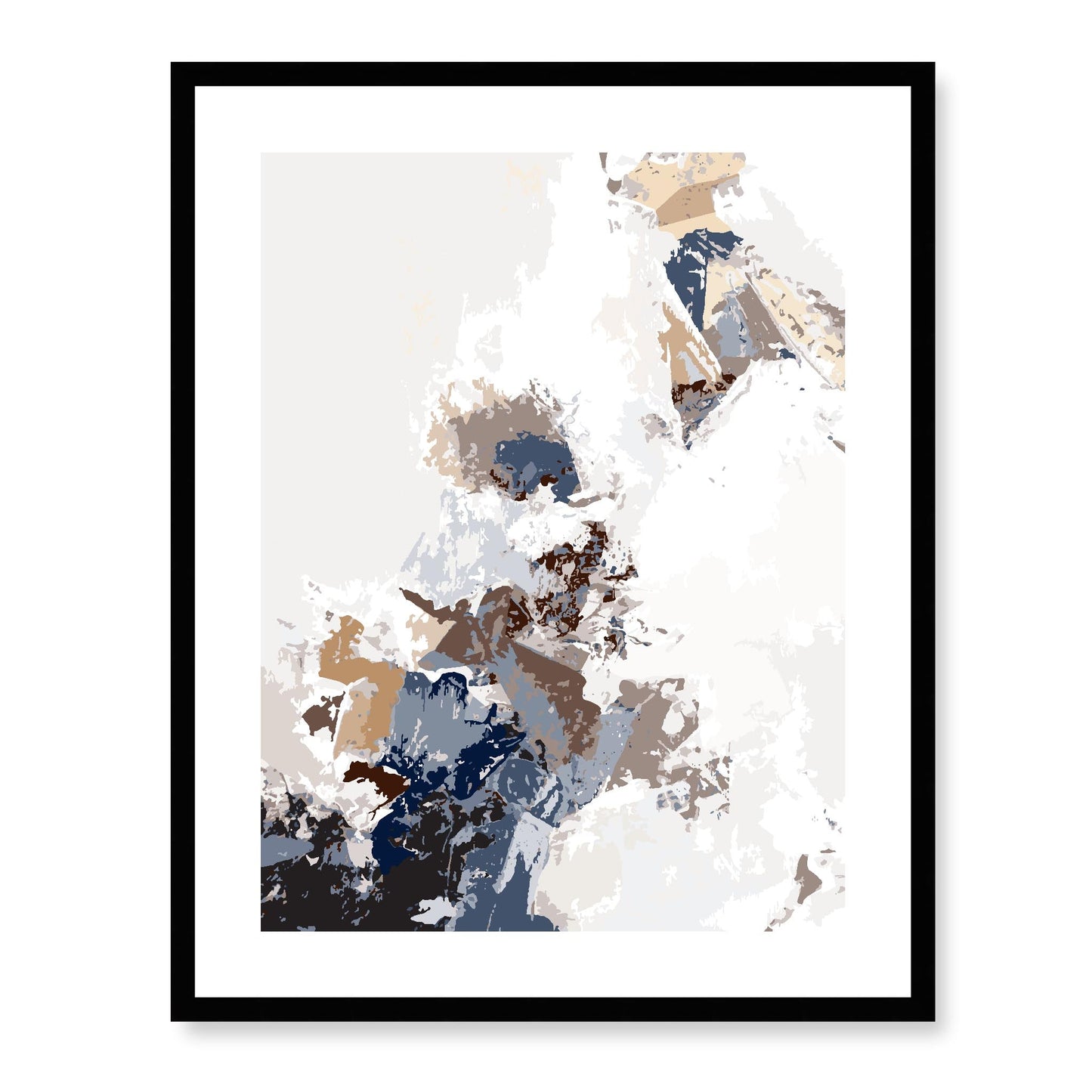 Framed Graphic Art Print, White Mat - 13x16, 16x20, 22x28 inches | FPV-1160-7694, Prints, Graphic art, Black Frame, 56 x 71 cm ,22 x 28 inches