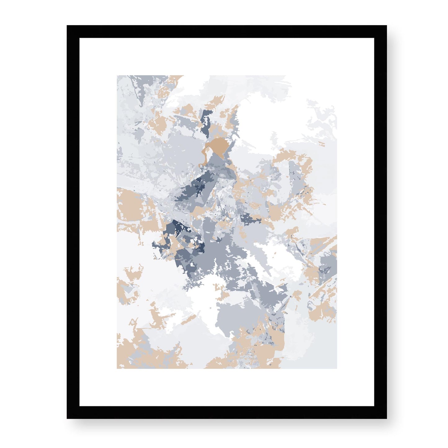Framed Graphic Art Print, White Mat - 13x16, 16x20, 22x28 inches | FPV-1160-7698, Prints, Graphic art, Black Frame, 41 x 51 cm ,16 x 20 inches