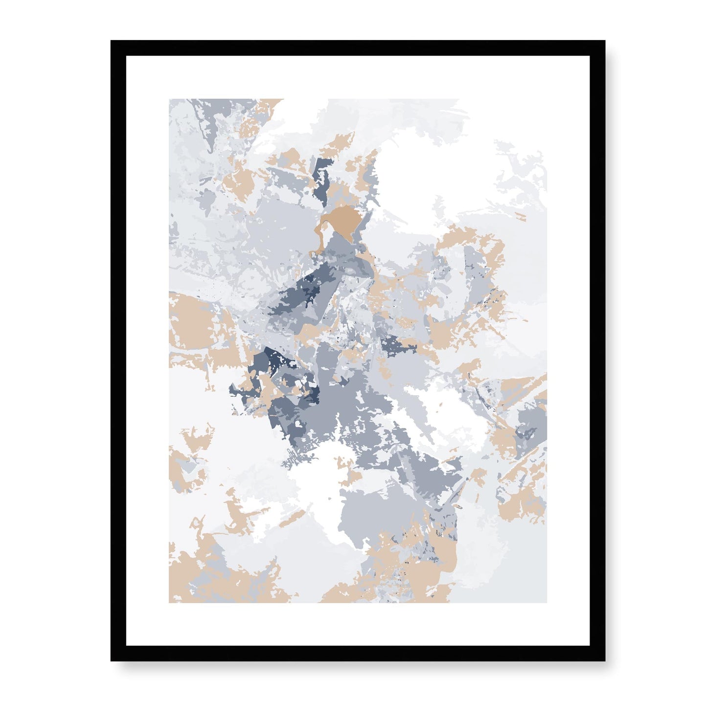 Framed Graphic Art Print, White Mat - 13x16, 16x20, 22x28 inches | FPV-1160-7698, Prints, Graphic art, Black Frame, 56 x 71 cm ,22 x 28 inches