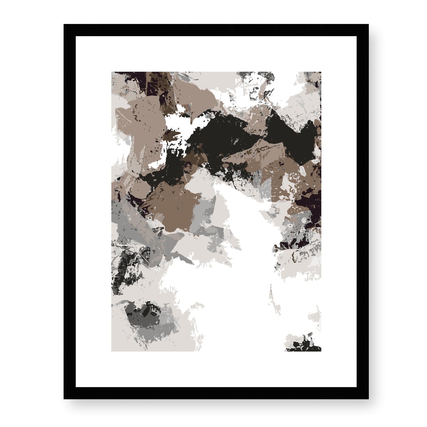 Framed Graphic Art Print, White Mat - 13x16, 16x20, 22x28 inches | FPV-1170-7692, Prints, Graphic art, Black Frame, 41 x 51 cm ,16 x 20 inches