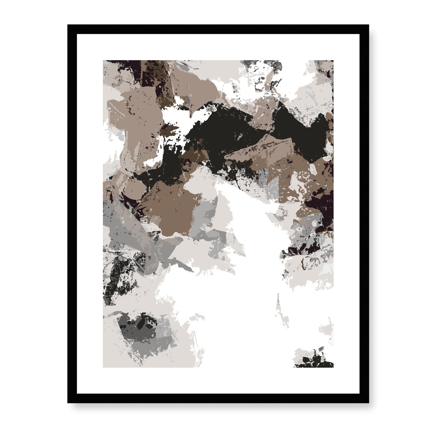 Framed Graphic Art Print, White Mat - 13x16, 16x20, 22x28 inches | FPV-1170-7692, Prints, Graphic art, Black Frame, 56 x 71 cm ,22 x 28 inches