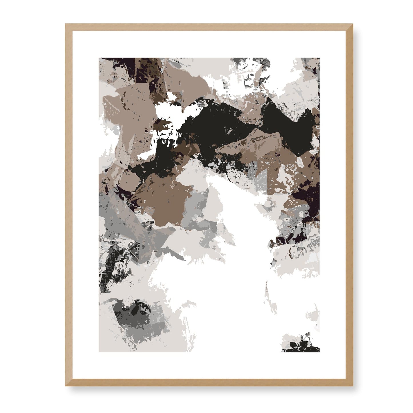 Framed Graphic Art Print, White Mat - 13x16, 16x20, 22x28 inches | FPV-1170-7692, Prints, Graphic art, Natural Frame, 56 x 71 cm ,22 x 28 inches