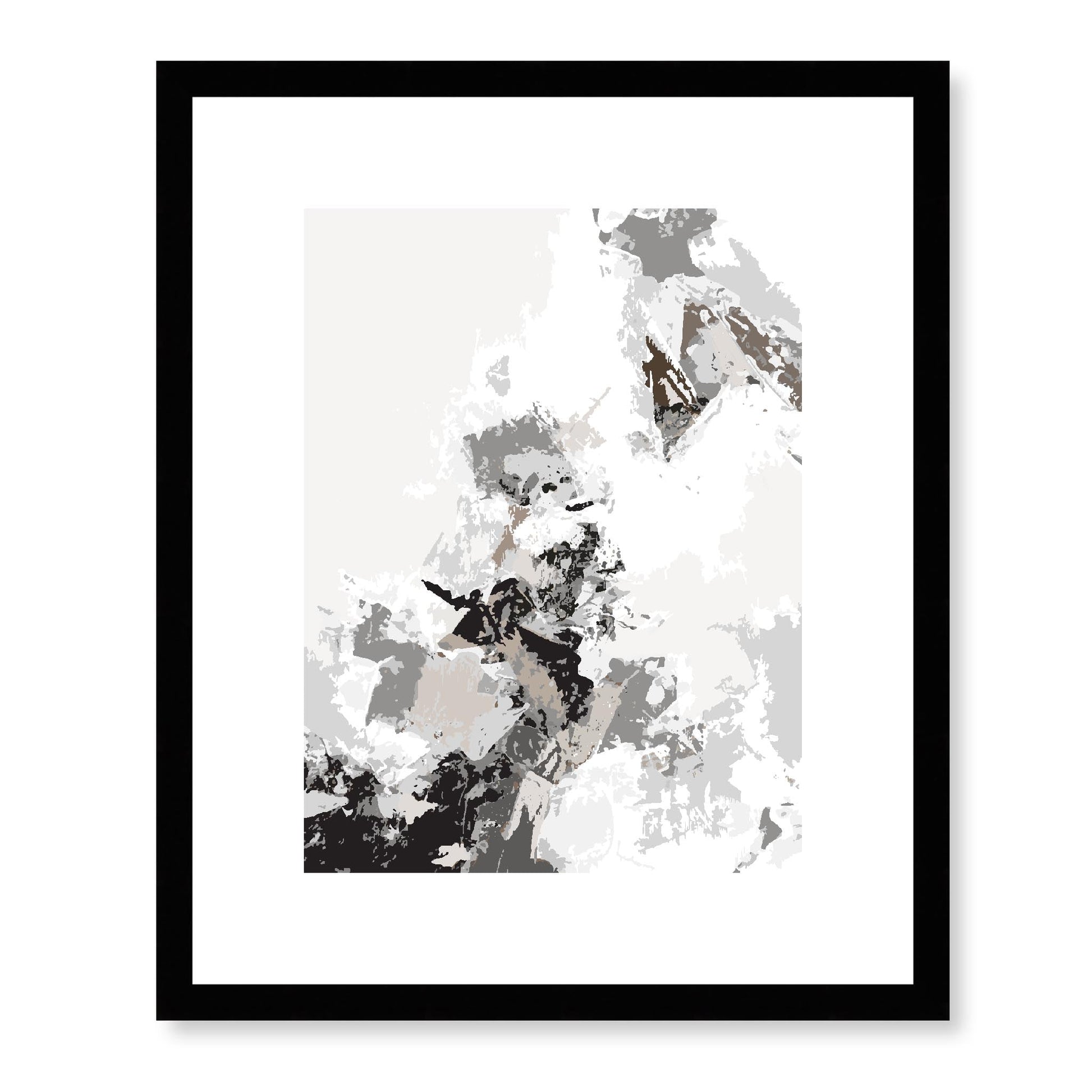 Framed Graphic Art Print, White Mat - 13x16, 16x20, 22x28 inches | FPV-1170-7694, Prints, Graphic art, Black Frame, 33 x 41 cm ,13 x 16 inches