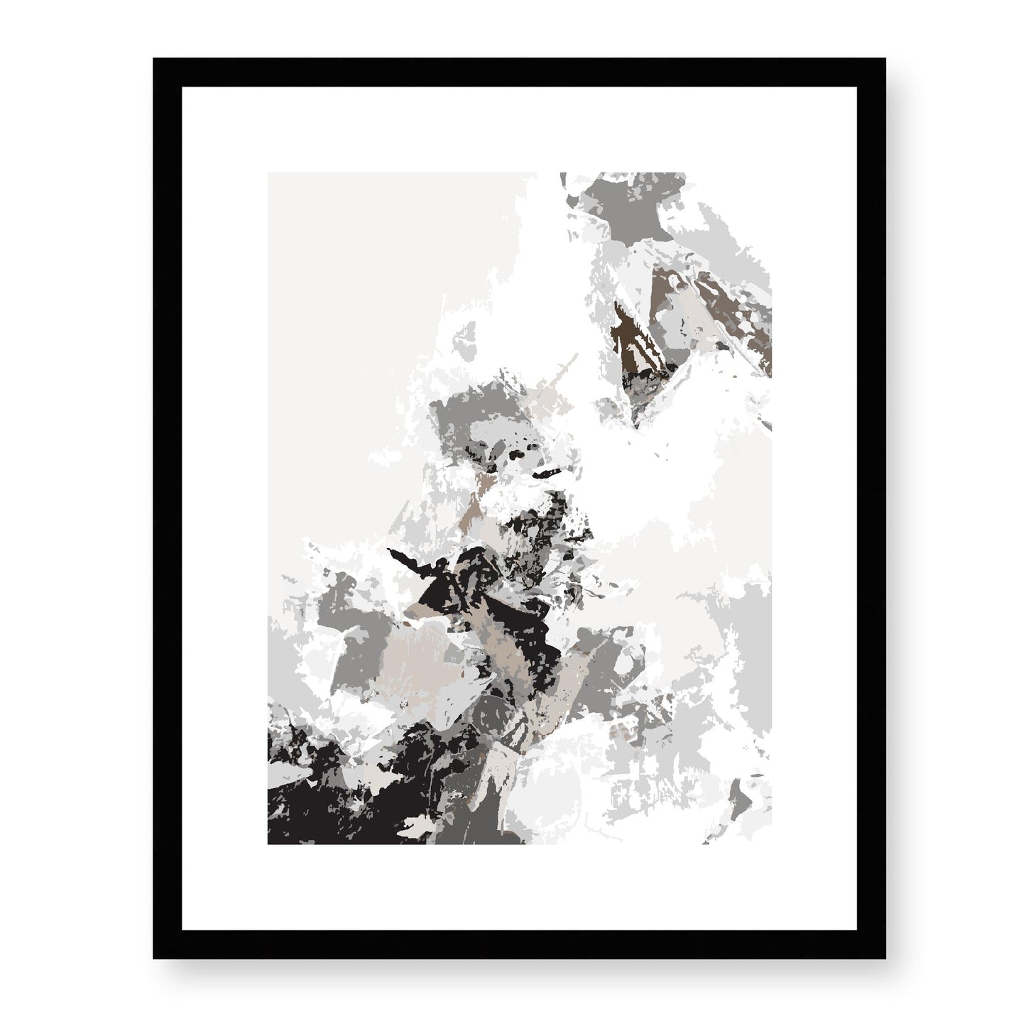 Framed Graphic Art Print, White Mat - 13x16, 16x20, 22x28 inches | FPV-1170-7694, Prints, Graphic art, Black Frame, 41 x 51 cm ,16 x 20 inches