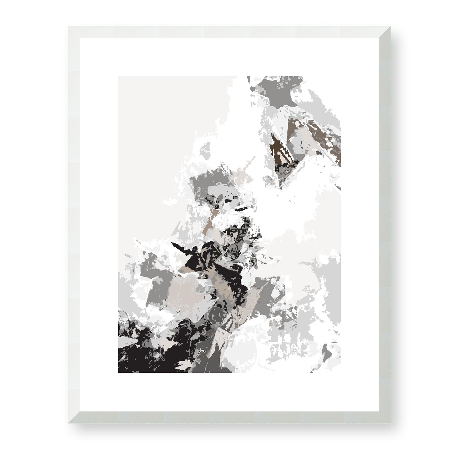 Framed Graphic Art Print, White Mat - 13x16, 16x20, 22x28 inches | FPV-1170-7694, Prints, Graphic art, White Frame, 41 x 51 cm ,16 x 20 inches
