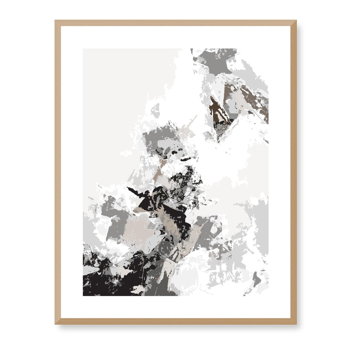 Framed Graphic Art Print, White Mat - 13x16, 16x20, 22x28 inches | FPV-1170-7694, Prints, Graphic art, Natural Frame, 56 x 71 cm ,22 x 28 inches