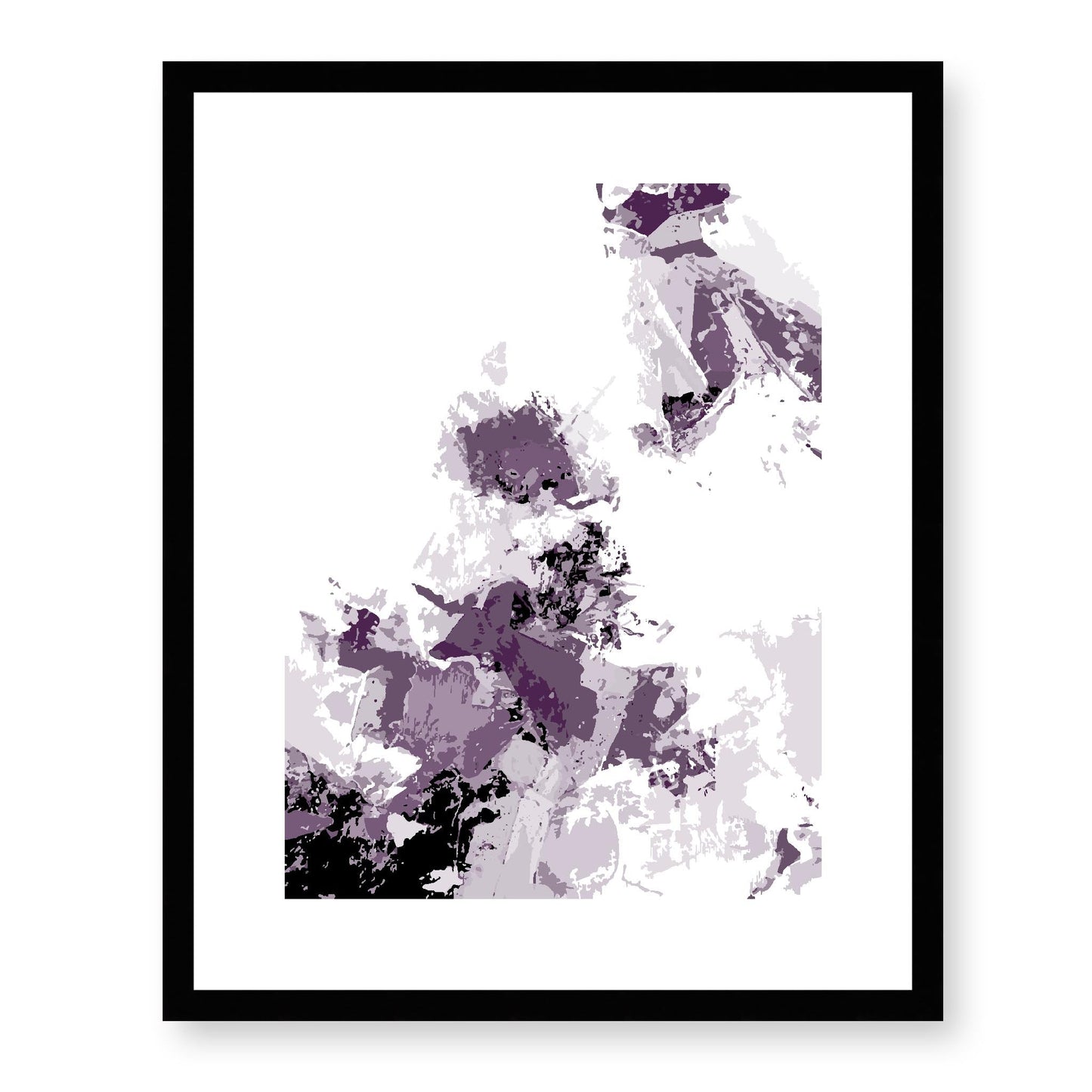 Framed Graphic Art Print, White Mat - 13x16, 16x20, 22x28 inches | FPV-1180-7694, Prints, Graphic art, Black Frame, 41 x 51 cm ,16 x 20 inches