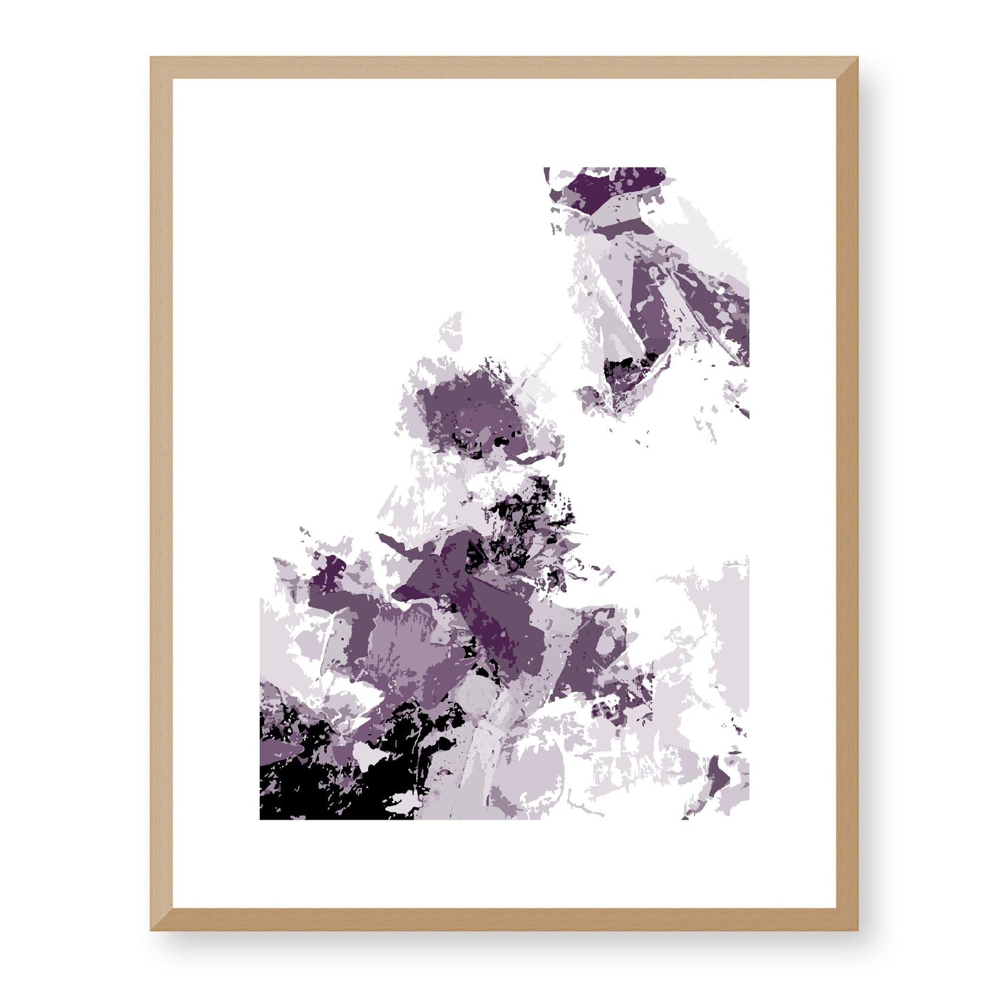 Framed Graphic Art Print, White Mat - 13x16, 16x20, 22x28 inches | FPV-1180-7694, Prints, Graphic art, Natural Frame, 41 x 51 cm ,16 x 20 inches