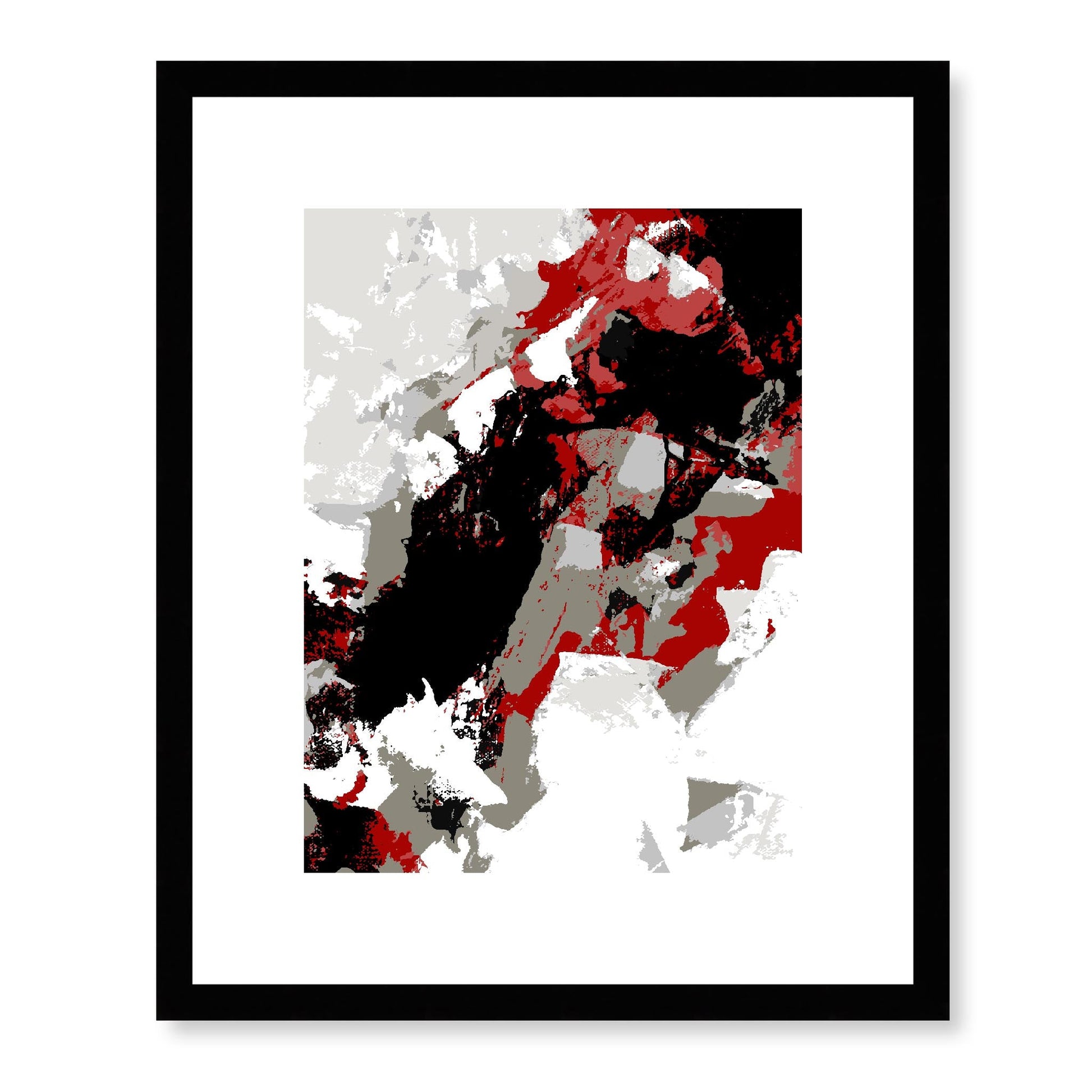 Framed Graphic Art Print, White Mat - 13x16, 16x20, 22x28 inches | FPV-1190-7688, Prints, Graphic art, Black Frame, 33 x 41 cm ,13 x 16 inches