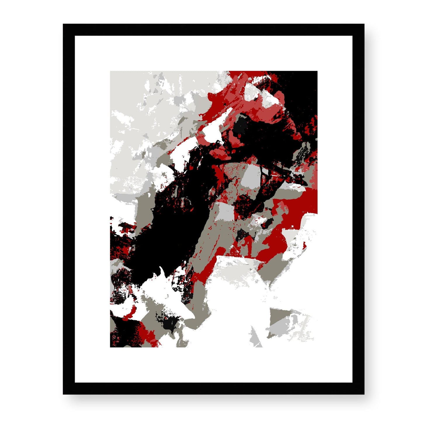 Framed Graphic Art Print, White Mat - 13x16, 16x20, 22x28 inches | FPV-1190-7688, Prints, Graphic art, Black Frame, 41 x 51 cm ,16 x 20 inches