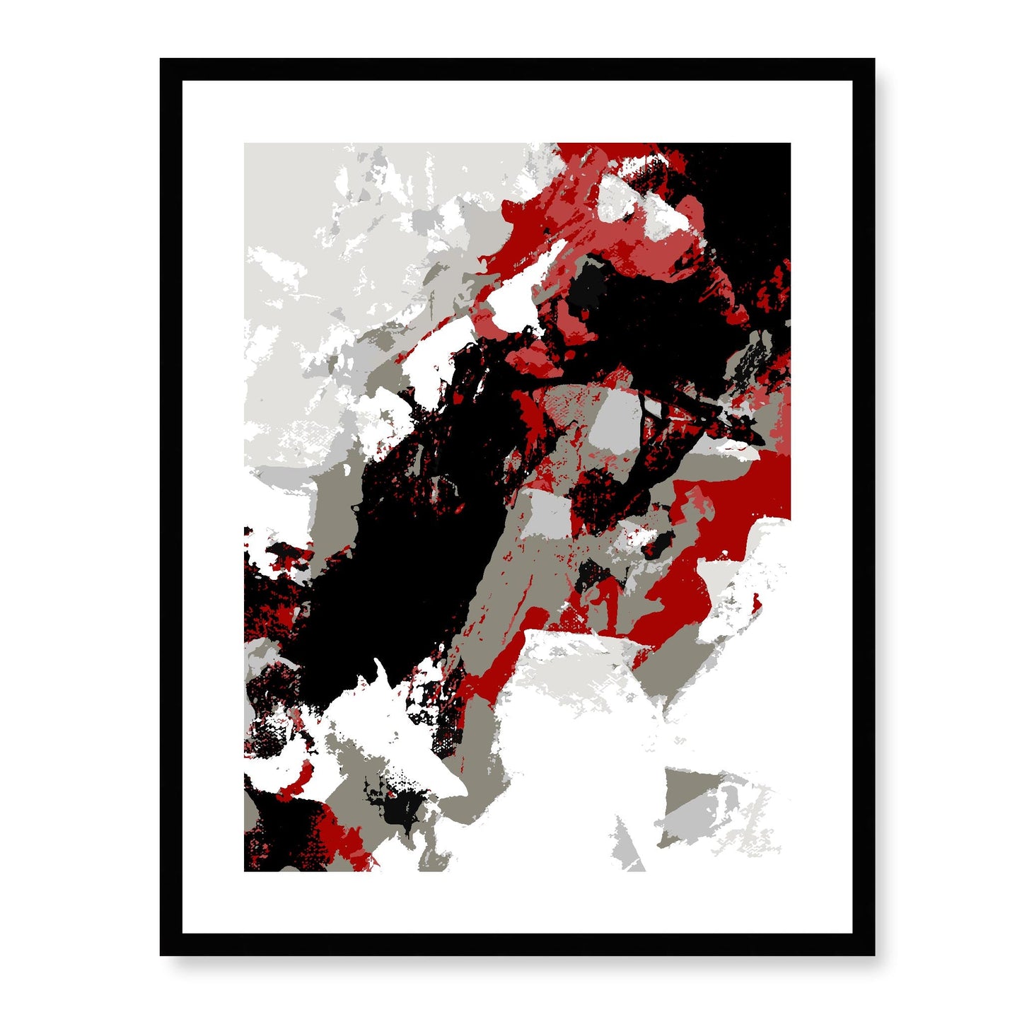 Framed Graphic Art Print, White Mat - 13x16, 16x20, 22x28 inches | FPV-1190-7688, Prints, Graphic art, Black Frame, 56 x 71 cm ,22 x 28 inches