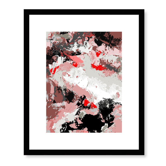 Framed Graphic Art Print, White Mat - 13x16, 16x20, 22x28 inches | FPV-1190-7689, Prints, Graphic art, Black Frame, 33 x 41 cm ,13 x 16 inches