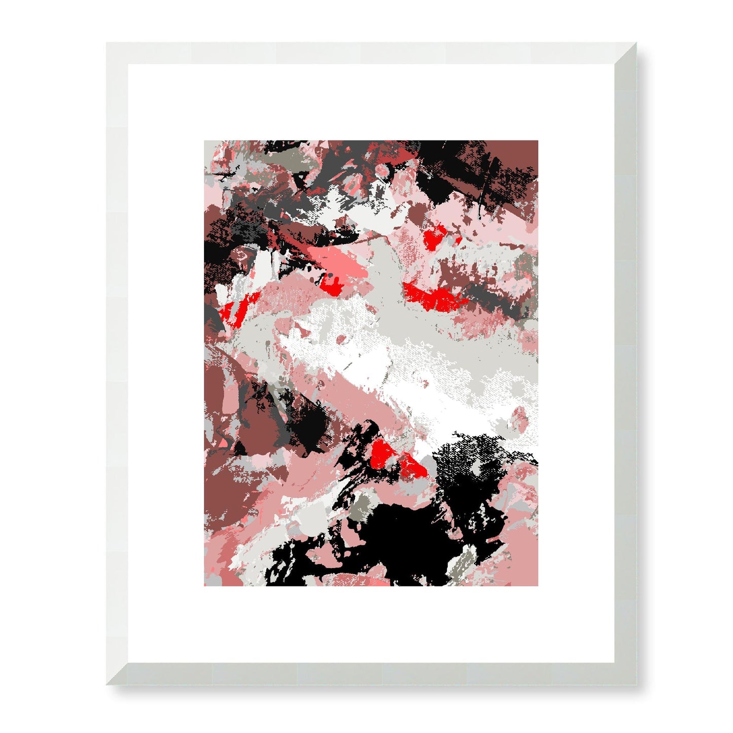 Framed Graphic Art Print, White Mat - 13x16, 16x20, 22x28 inches | FPV-1190-7689, Prints, Graphic art, White Frame, 33 x 41 cm ,13 x 16 inches
