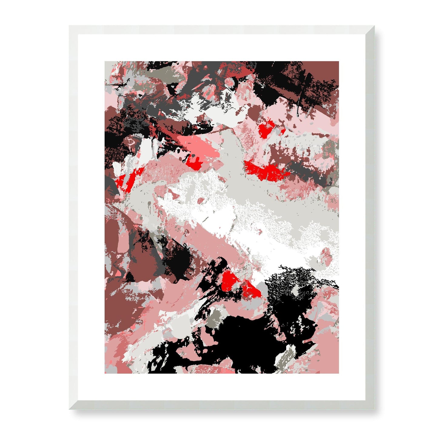 Framed Graphic Art Print, White Mat - 13x16, 16x20, 22x28 inches | FPV-1190-7689, Prints, Graphic art, White Frame, 56 x 71 cm ,22 x 28 inches