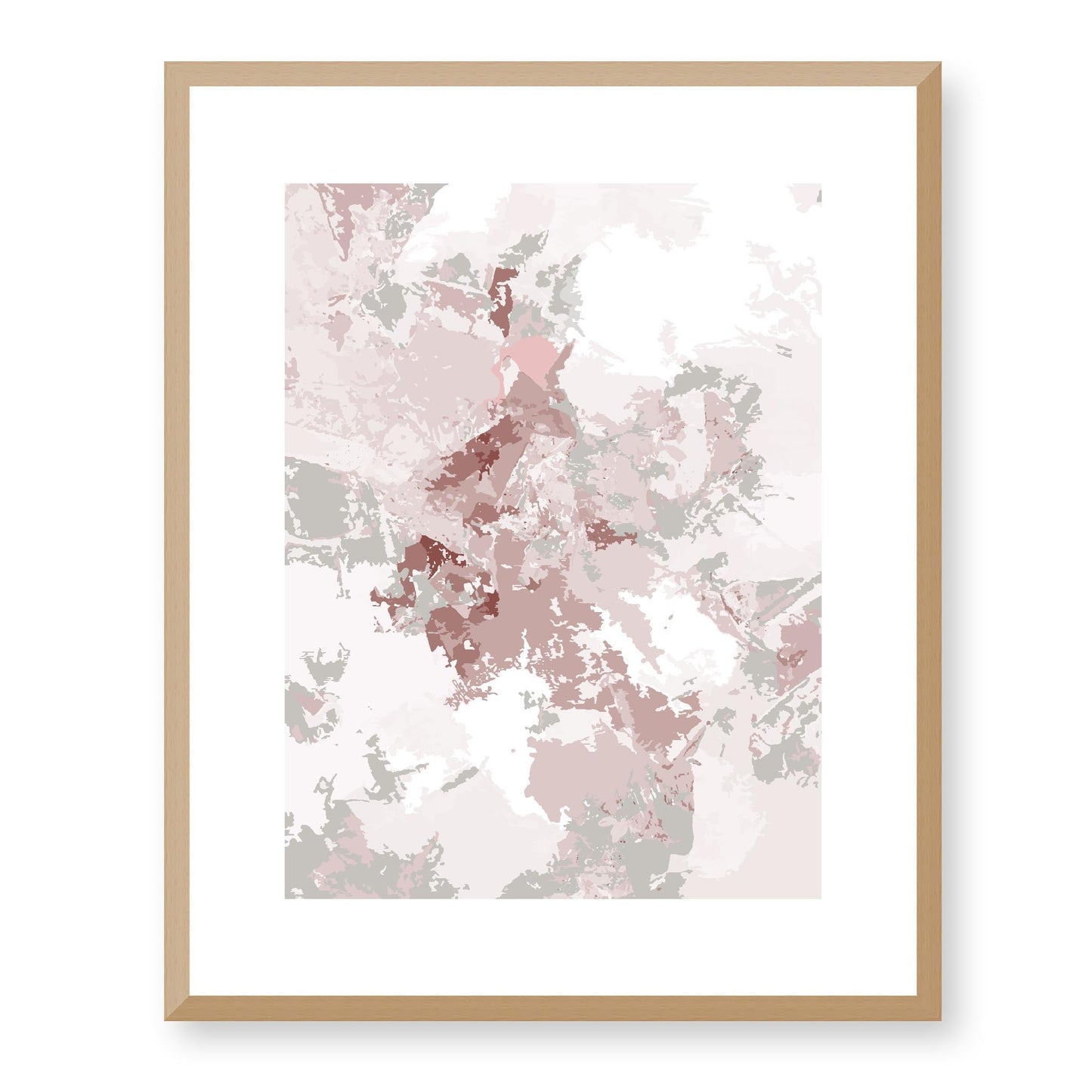 Framed Graphic Art Print, White Mat - 13x16, 16x20, 22x28 inches | FPV-1190-7698, Prints, Graphic art, Natural Frame, 41 x 51 cm ,16 x 20 inches