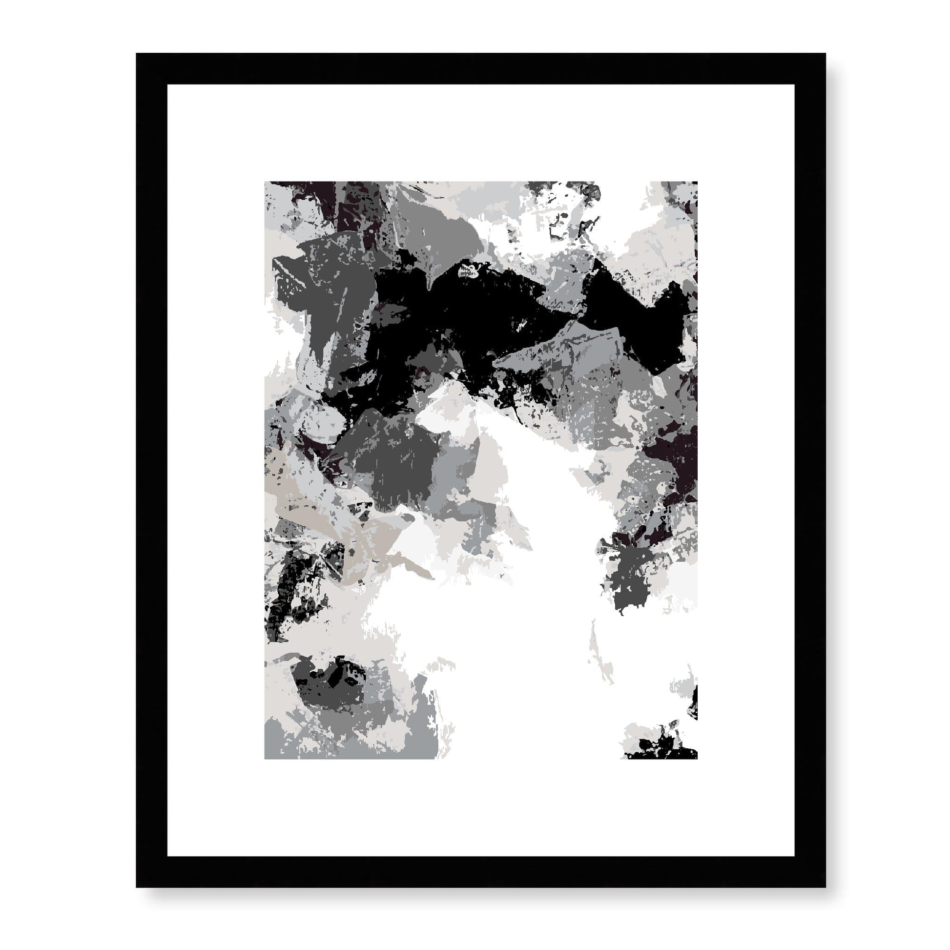 Framed Graphic Art Print, White Mat - 13x16, 16x20, 22x28 inches | FPV- 1200-7692, Prints, Graphic art, Black Frame, 33 x 41 cm ,13 x 16 inches