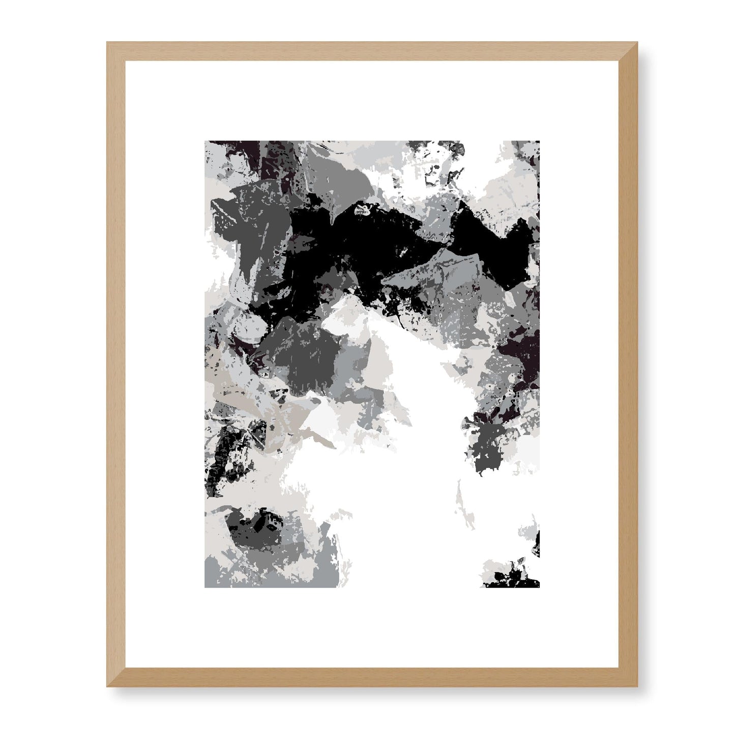 Framed Graphic Art Print, White Mat - 13x16, 16x20, 22x28 inches | FPV- 1200-7692, Prints, Graphic art, Natural Frame, 33 x 41 cm ,13 x 16 inches