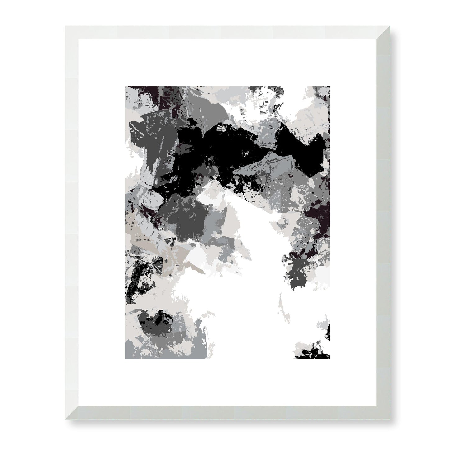 Framed Graphic Art Print, White Mat - 13x16, 16x20, 22x28 inches | FPV- 1200-7692, Prints, Graphic art, White Frame, 33 x 41 cm ,13 x 16 inches