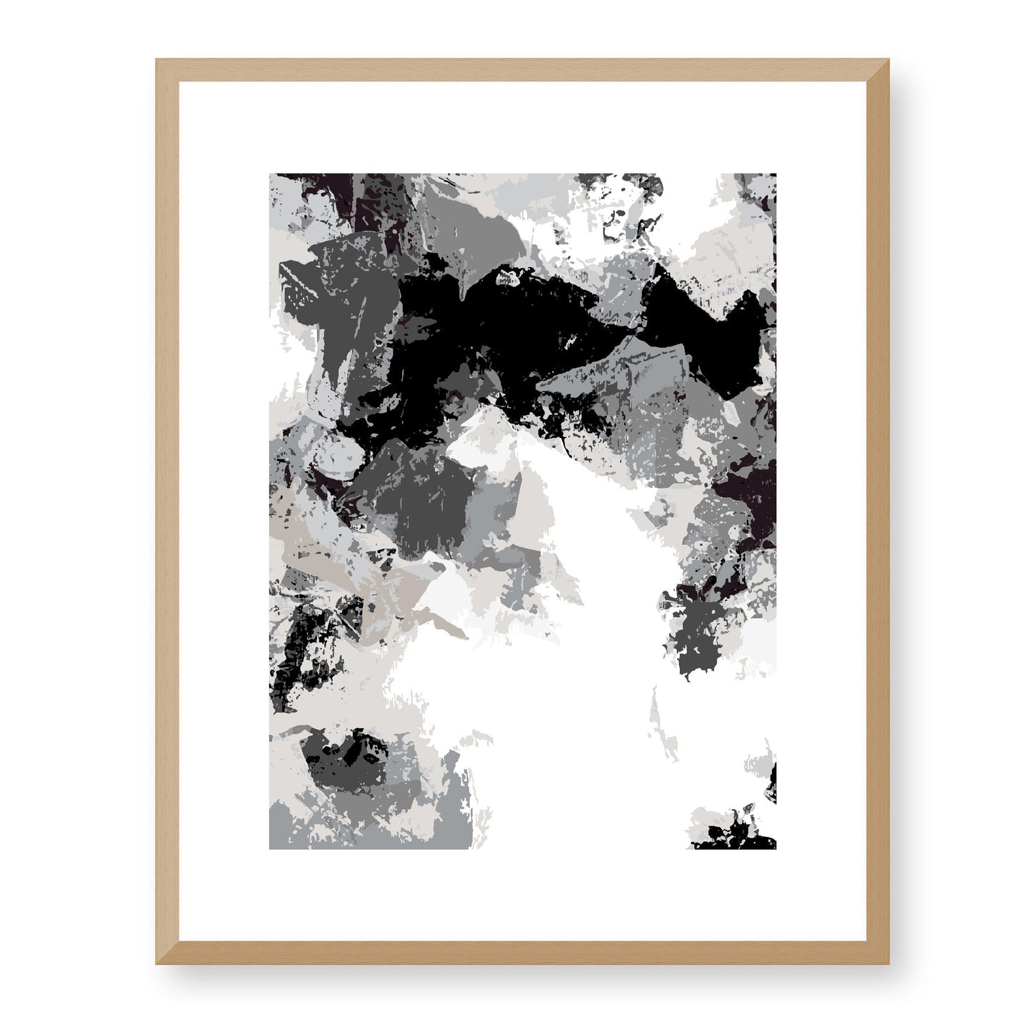 Framed Graphic Art Print, White Mat - 13x16, 16x20, 22x28 inches | FPV- 1200-7692, Prints, Graphic art, Natural Frame, 41 x 51 cm ,16 x 20 inches