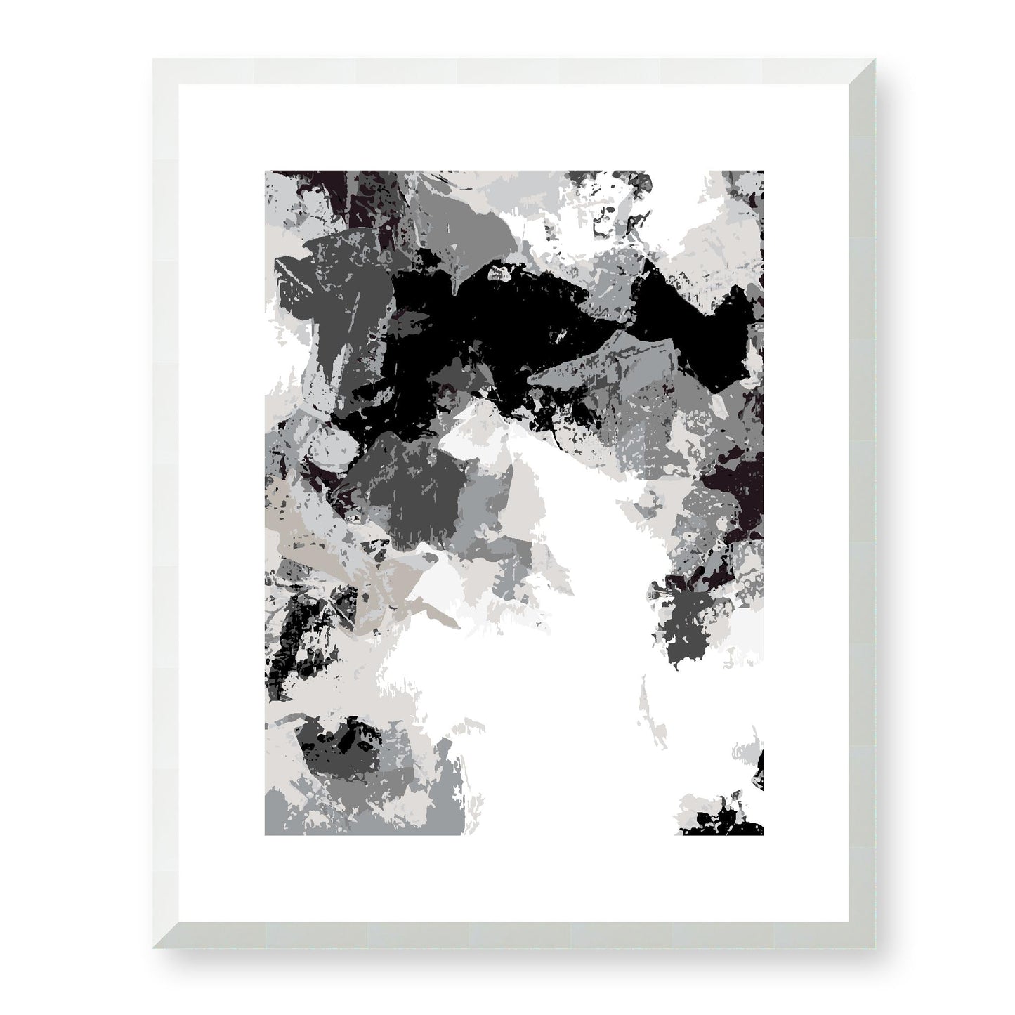 Framed Graphic Art Print, White Mat - 13x16, 16x20, 22x28 inches | FPV- 1200-7692, Prints, Graphic art, White Frame, 41 x 51 cm ,16 x 20 inches