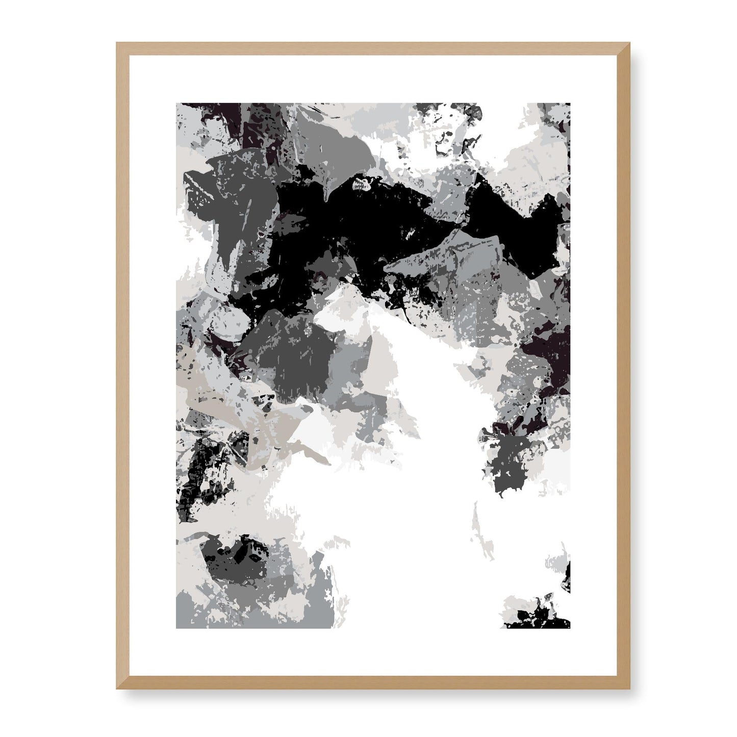 Framed Graphic Art Print, White Mat - 13x16, 16x20, 22x28 inches | FPV- 1200-7692, Prints, Graphic art, Natural Frame, 56 x 71 cm ,22 x 28 inches