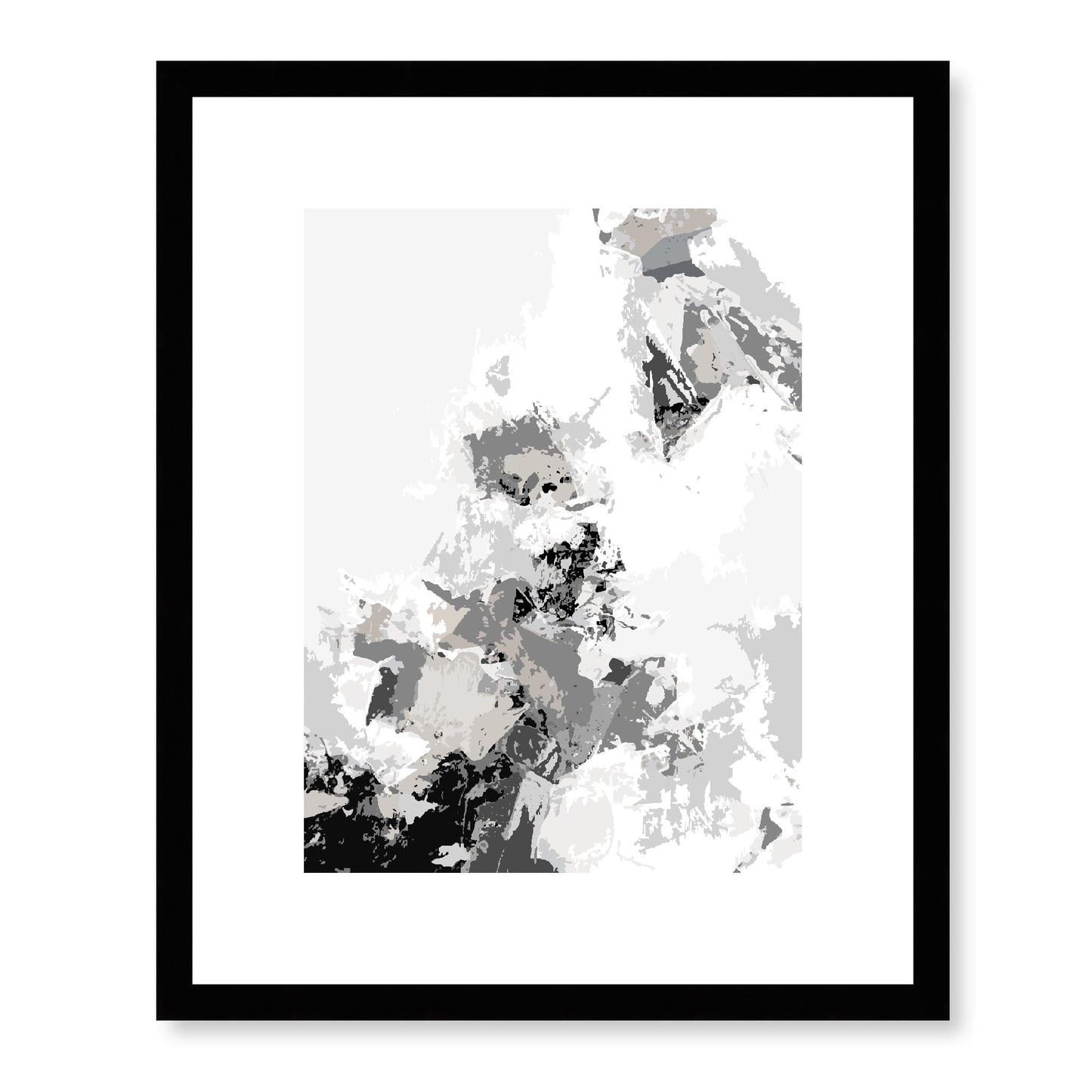 Framed Graphic Art Print, White Mat - 13x16, 16x20, 22x28 inches | FPV- 1200-7694, Prints, Graphic art, Black Frame, 33 x 41 cm ,13 x 16 inches
