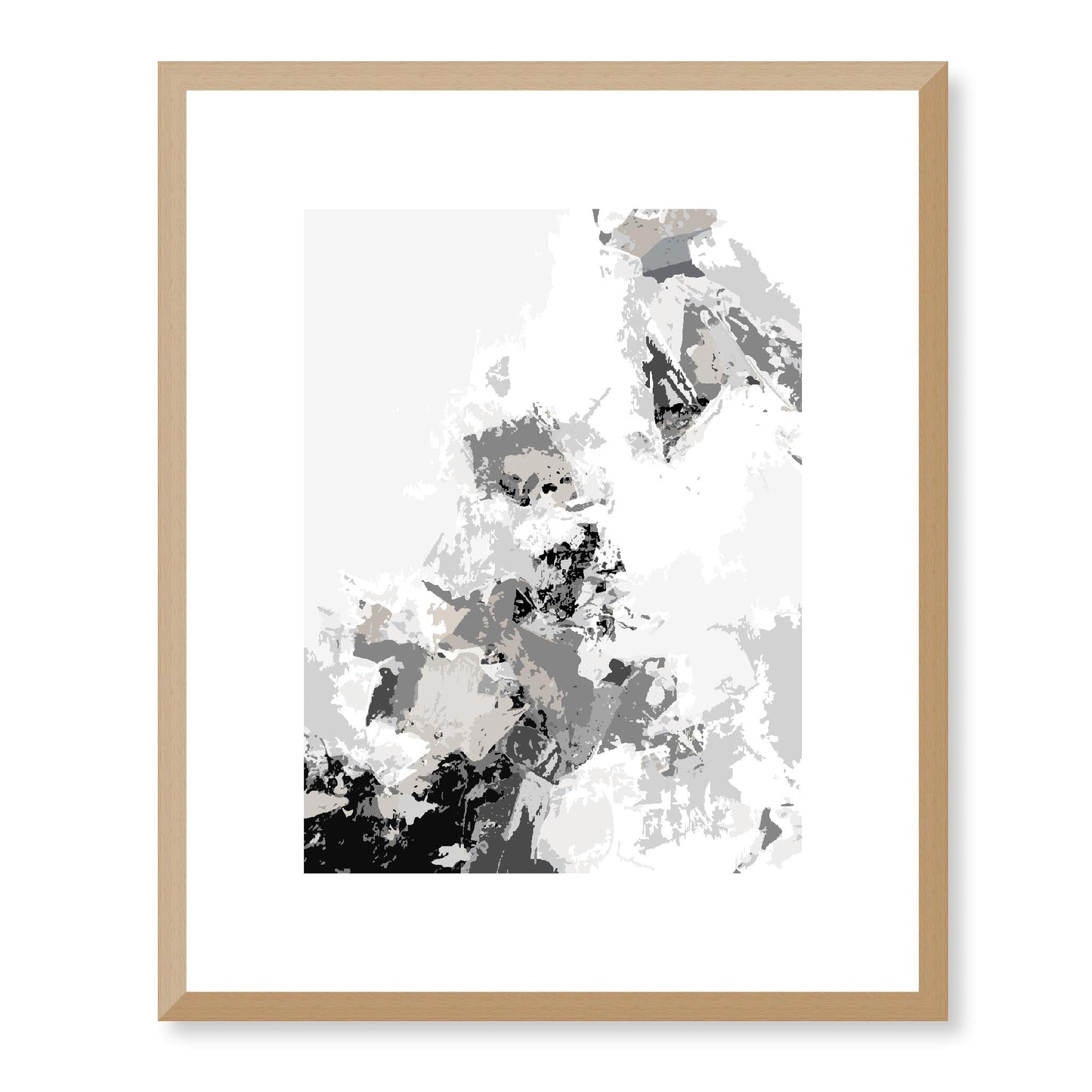 Framed Graphic Art Print, White Mat - 13x16, 16x20, 22x28 inches | FPV- 1200-7694, Prints, Graphic art, Natural Frame, 33 x 41 cm ,13 x 16 inches