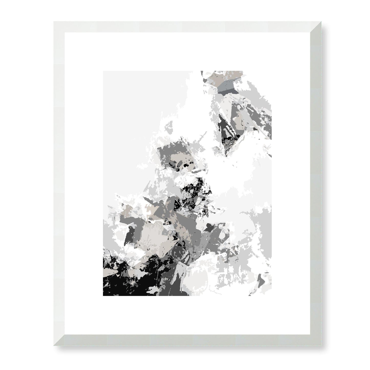 Framed Graphic Art Print, White Mat - 13x16, 16x20, 22x28 inches | FPV- 1200-7694, Prints, Graphic art, White Frame, 33 x 41 cm ,13 x 16 inches