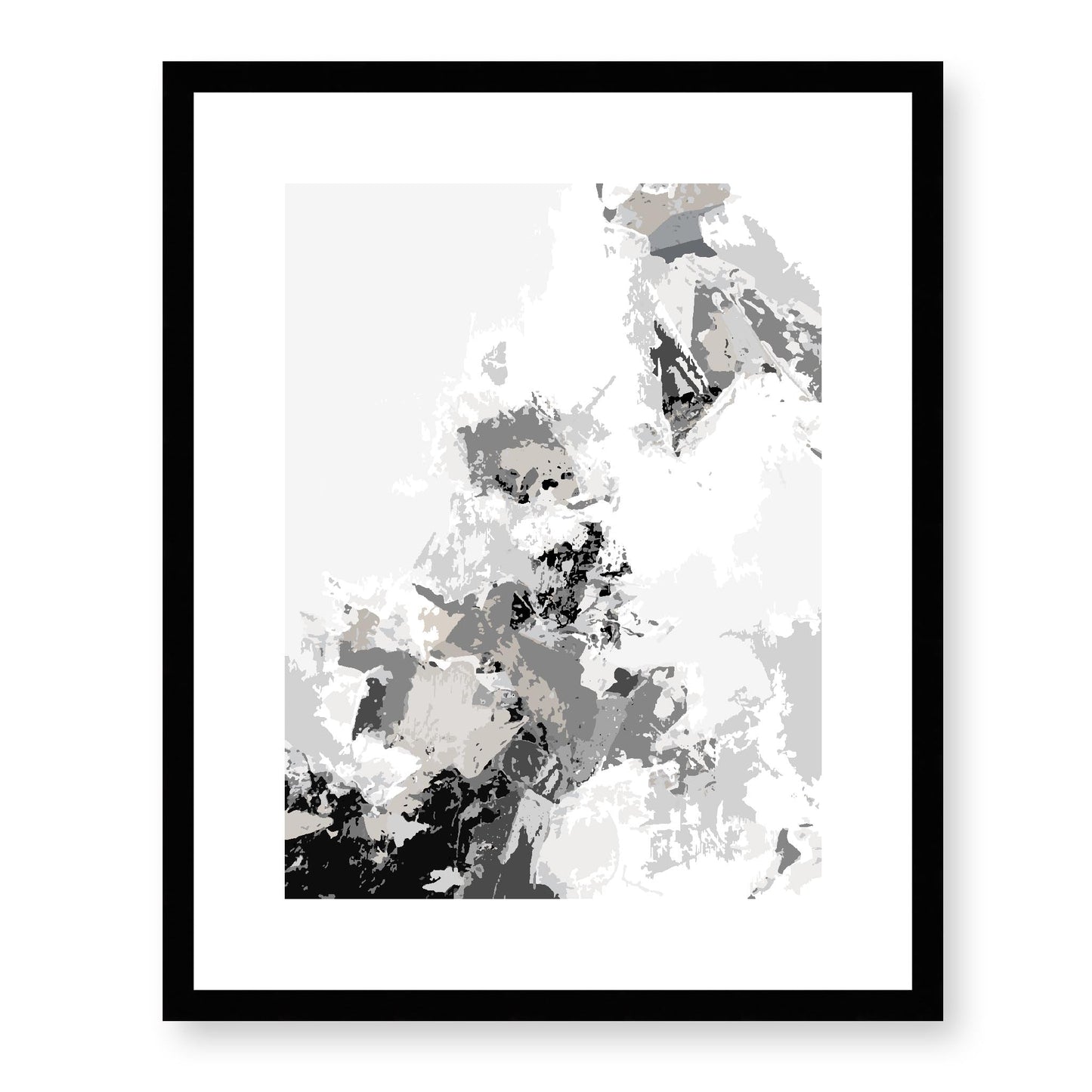 Framed Graphic Art Print, White Mat - 13x16, 16x20, 22x28 inches | FPV- 1200-7694, Prints, Graphic art, Black Frame, 41 x 51 cm ,16 x 20 inches