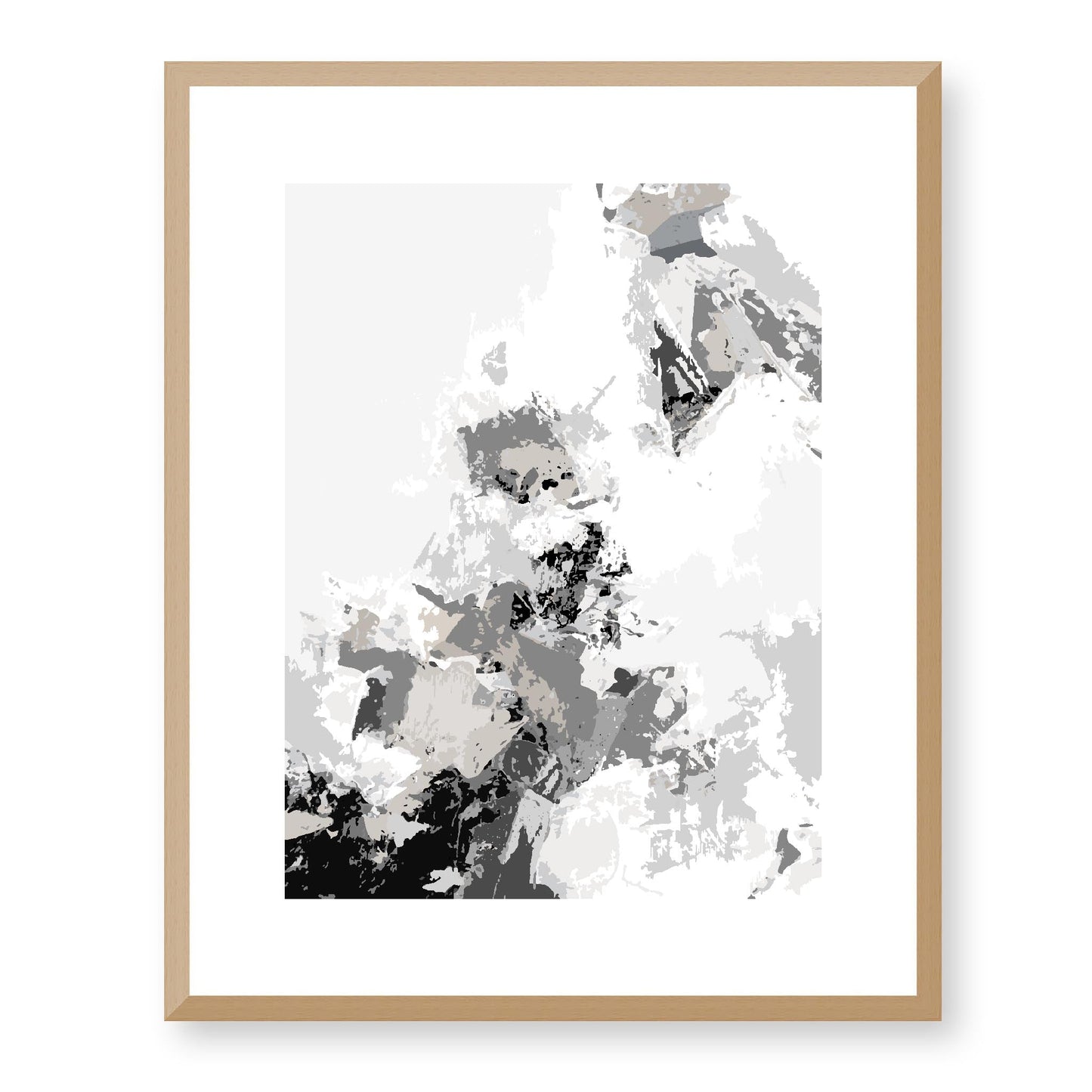 Framed Graphic Art Print, White Mat - 13x16, 16x20, 22x28 inches | FPV- 1200-7694, Prints, Graphic art, Natural Frame, 41 x 51 cm ,16 x 20 inches