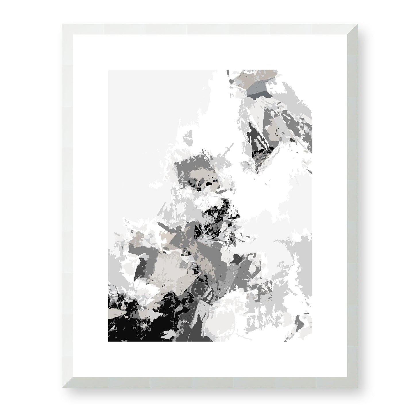 Framed Graphic Art Print, White Mat - 13x16, 16x20, 22x28 inches | FPV- 1200-7694, Prints, Graphic art, White Frame, 41 x 51 cm ,16 x 20 inches