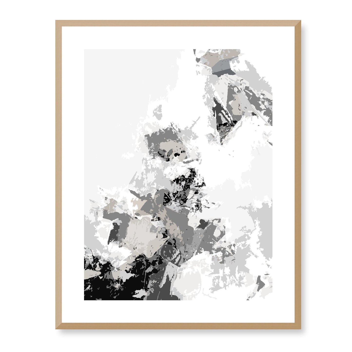 Framed Graphic Art Print, White Mat - 13x16, 16x20, 22x28 inches | FPV- 1200-7694, Prints, Graphic art, Natural Frame, 56 x 71 cm ,22 x 28 inches