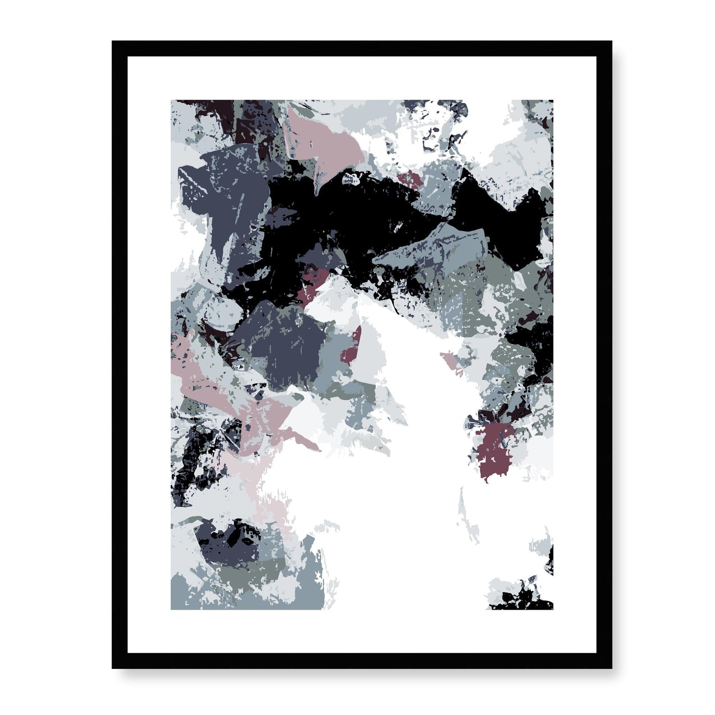 Framed Graphic Art Print, White Mat - 13x16, 16x20, 22x28 inches | FPV- 1210-7692, Prints, Graphic art, Black Frame, 56 x 71 cm ,22 x 28 inches
