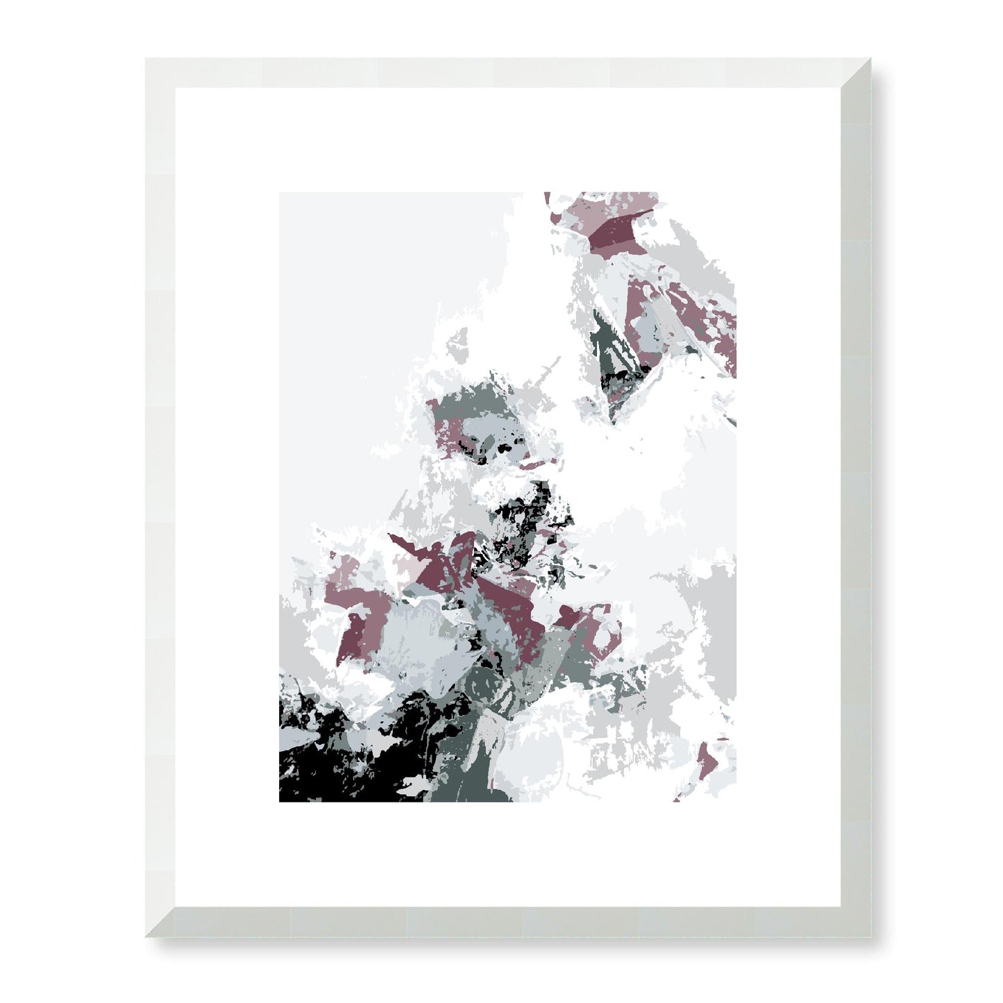 Framed Graphic Art Print, White Mat - 13x16, 16x20, 22x28 inches | FPV- 1210-7694, Prints, Graphic art, White Frame, 33 x 41 cm ,13 x 16 inches