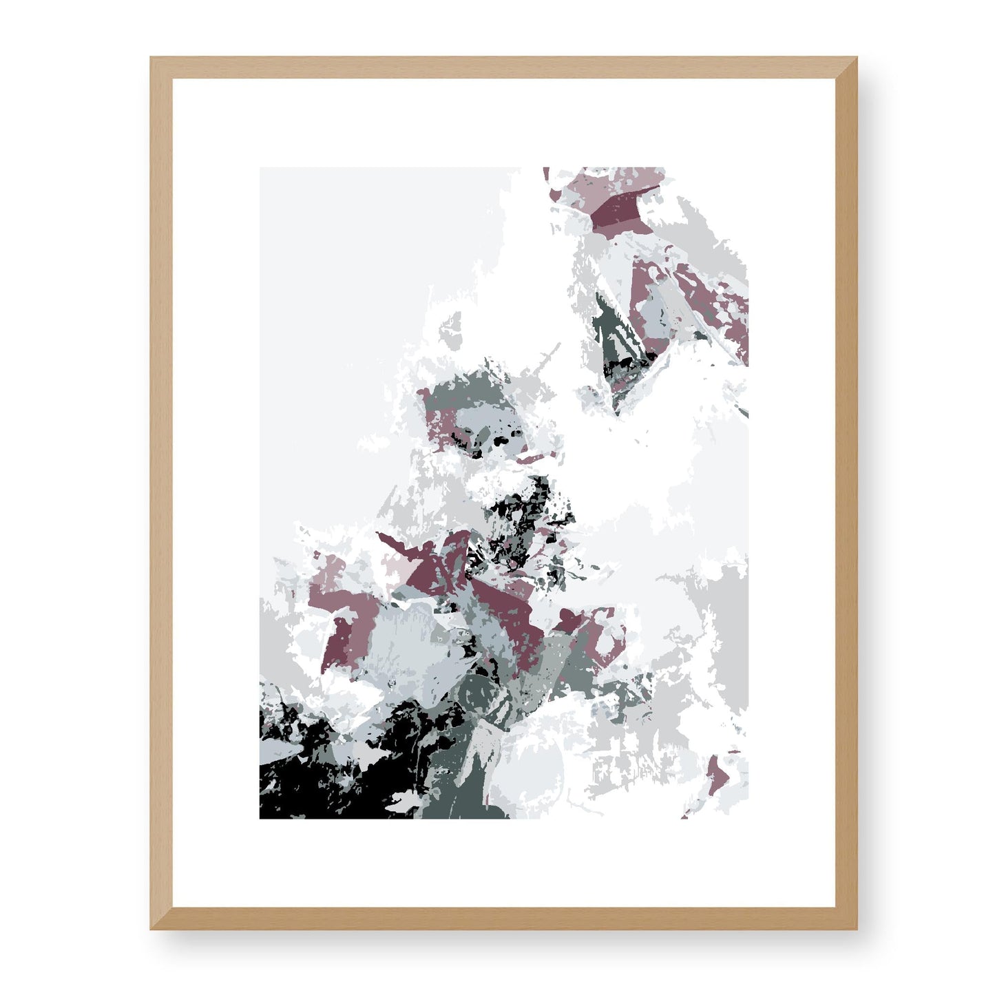 Framed Graphic Art Print, White Mat - 13x16, 16x20, 22x28 inches | FPV- 1210-7694, Prints, Graphic art, Natural Frame, 41 x 51 cm ,16 x 20 inches