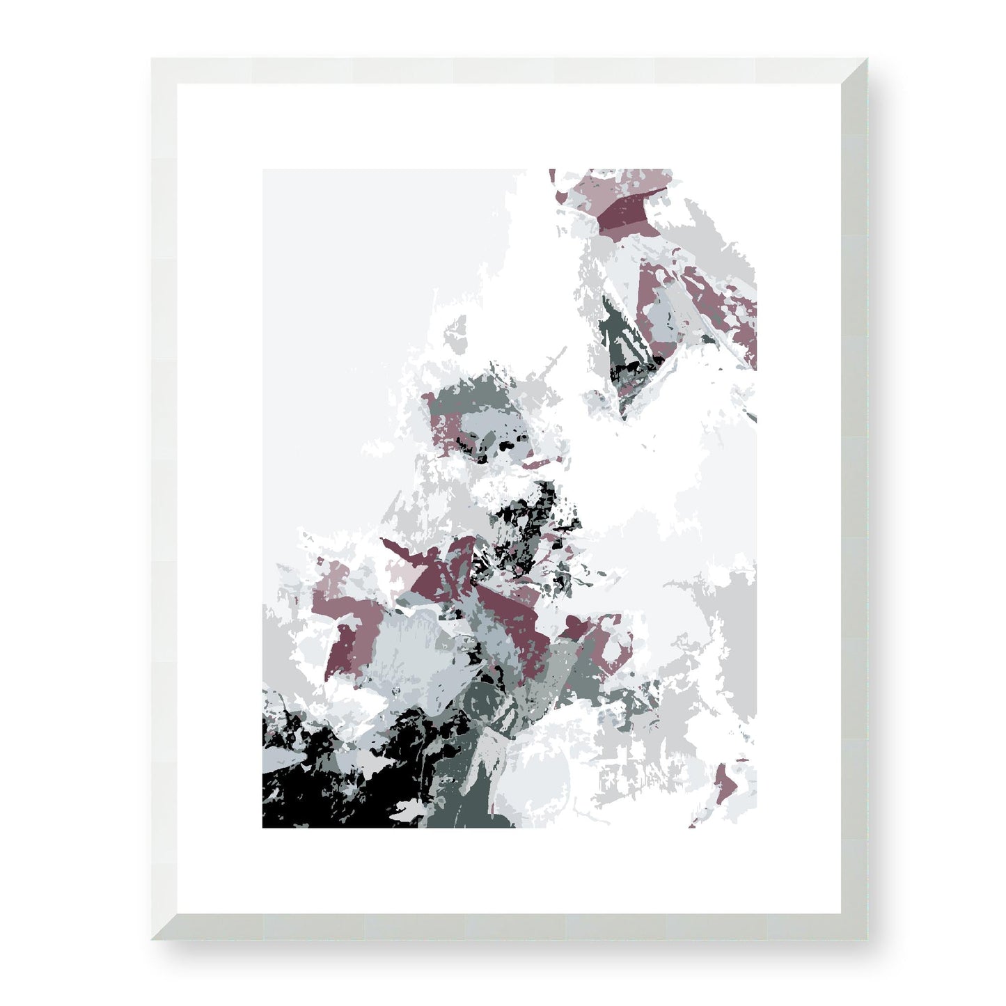 Framed Graphic Art Print, White Mat - 13x16, 16x20, 22x28 inches | FPV- 1210-7694, Prints, Graphic art, White Frame, 41 x 51 cm ,16 x 20 inches