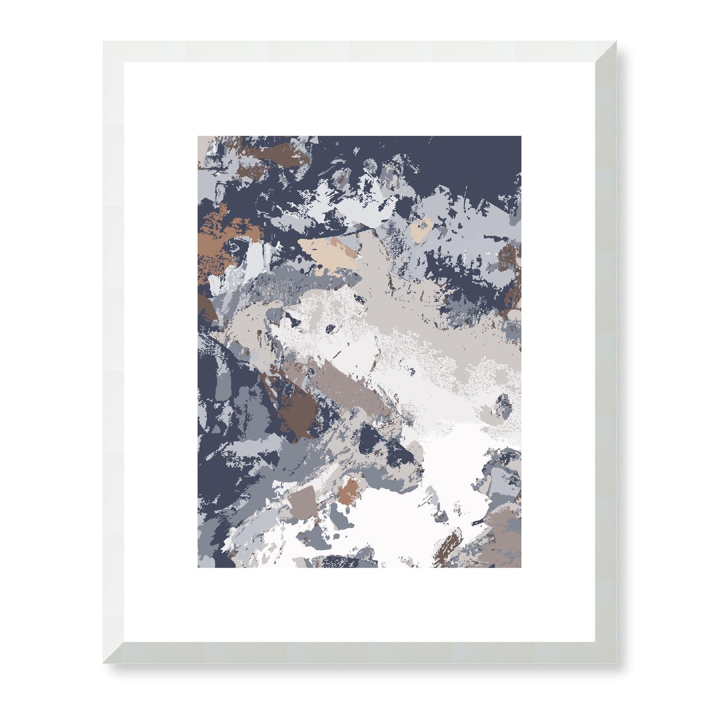 Framed Graphic Art Print, White Mat - 13x16, 16x20, 22x28 inches | FPV- 1220-7689, Prints, Graphic art, White Frame, 33 x 41 cm ,13 x 16 inches