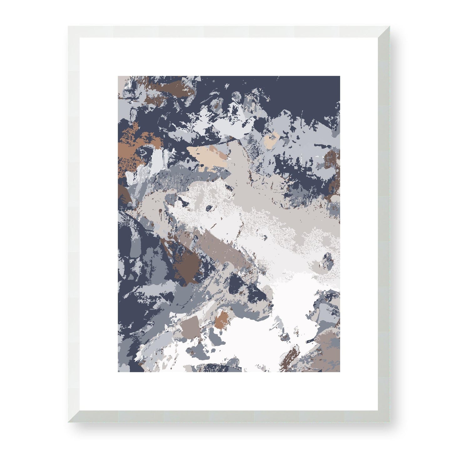 Framed Graphic Art Print, White Mat - 13x16, 16x20, 22x28 inches | FPV- 1220-7689, Prints, Graphic art, White Frame, 41 x 51 cm ,16 x 20 inches