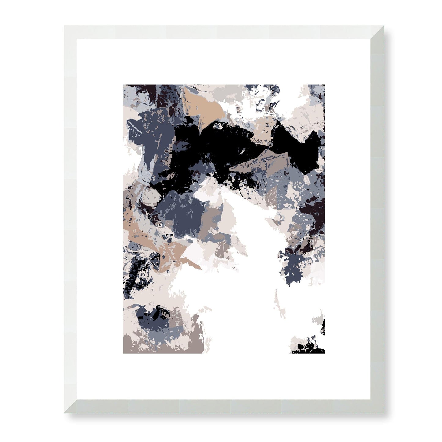 Framed Graphic Art Print, White Mat - 13x16, 16x20, 22x28 inches | FPV- 1220-7692, Prints, Graphic art, White Frame, 33 x 41 cm ,13 x 16 inches