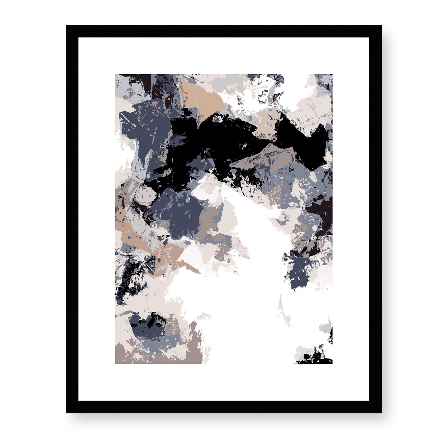 Framed Graphic Art Print, White Mat - 13x16, 16x20, 22x28 inches | FPV- 1220-7692, Prints, Graphic art, Black Frame, 41 x 51 cm ,16 x 20 inches