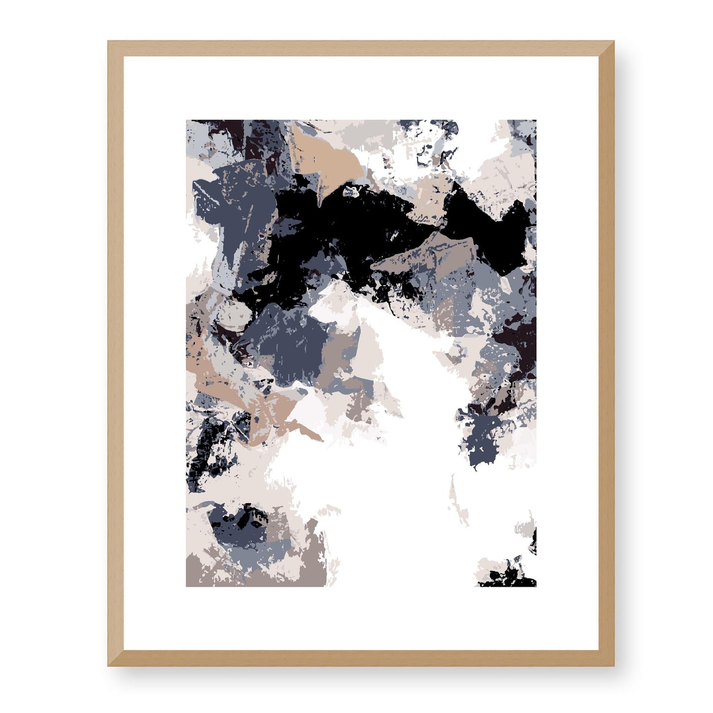 Framed Graphic Art Print, White Mat - 13x16, 16x20, 22x28 inches | FPV- 1220-7692, Prints, Graphic art, Natural Frame, 41 x 51 cm ,16 x 20 inches