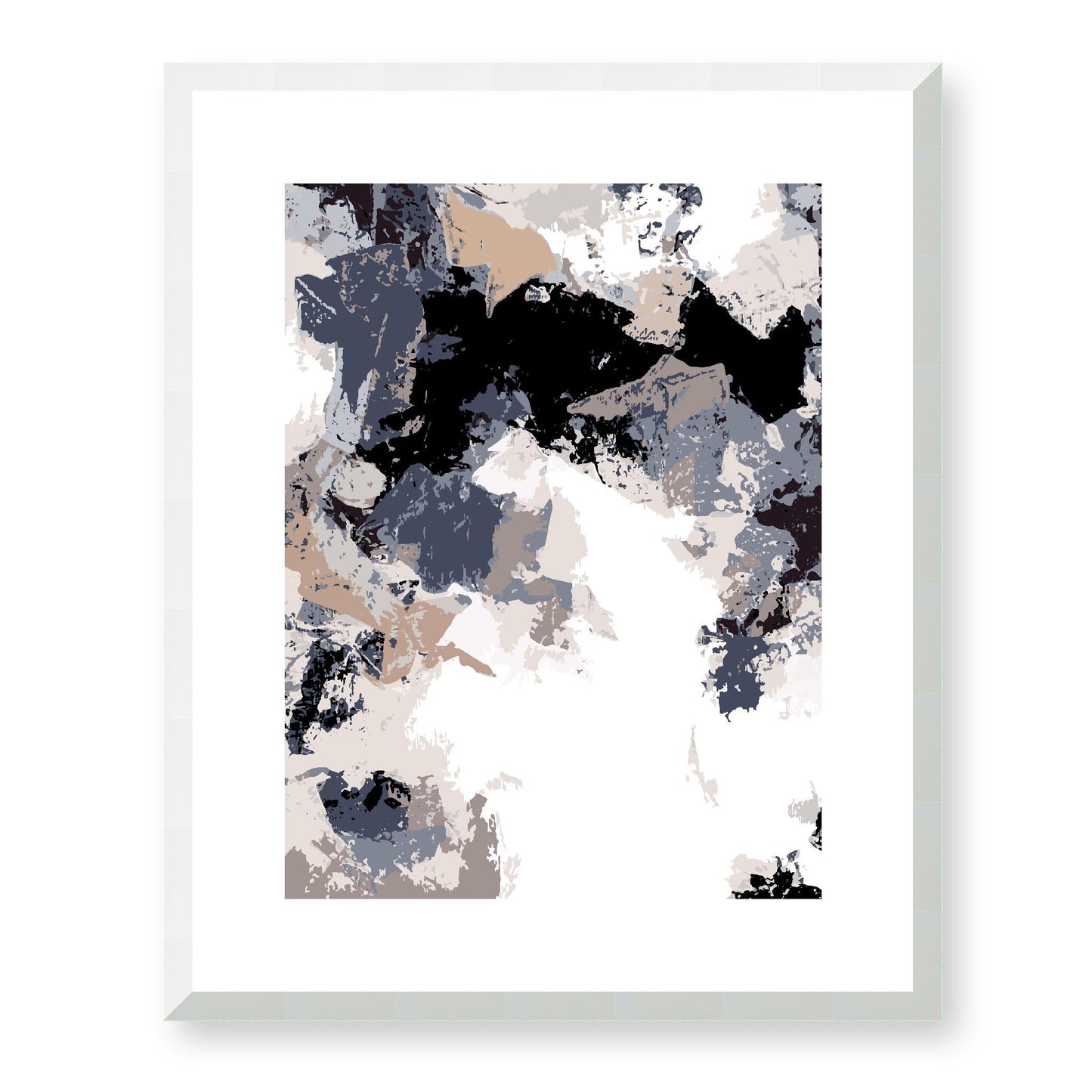 Framed Graphic Art Print, White Mat - 13x16, 16x20, 22x28 inches | FPV- 1220-7692, Prints, Graphic art, White Frame, 41 x 51 cm ,16 x 20 inches