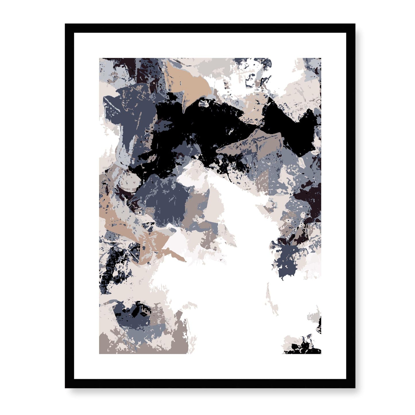 Framed Graphic Art Print, White Mat - 13x16, 16x20, 22x28 inches | FPV- 1220-7692, Prints, Graphic art, Black Frame, 56 x 71 cm ,22 x 28 inches