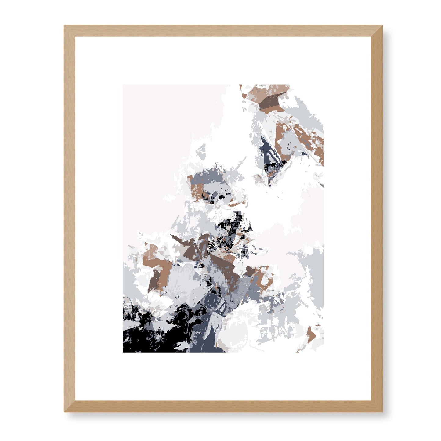 Framed Graphic Art Print, White Mat - 13x16, 16x20, 22x28 inches | FPV- 1220-7694, Prints, Graphic art, Natural Frame, 33 x 41 cm ,13 x 16 inches